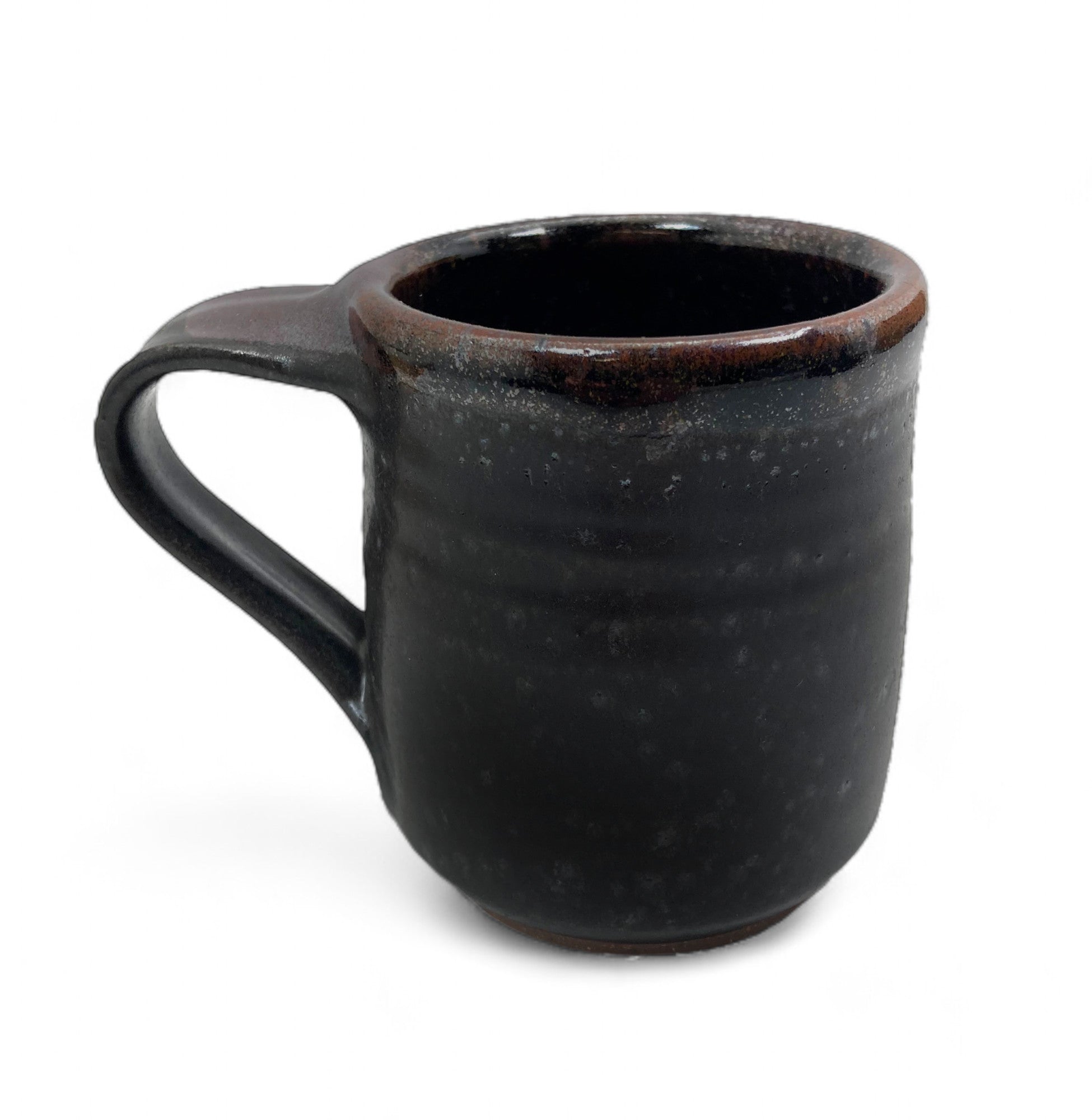 Matte Black & Tenmoku Mugs