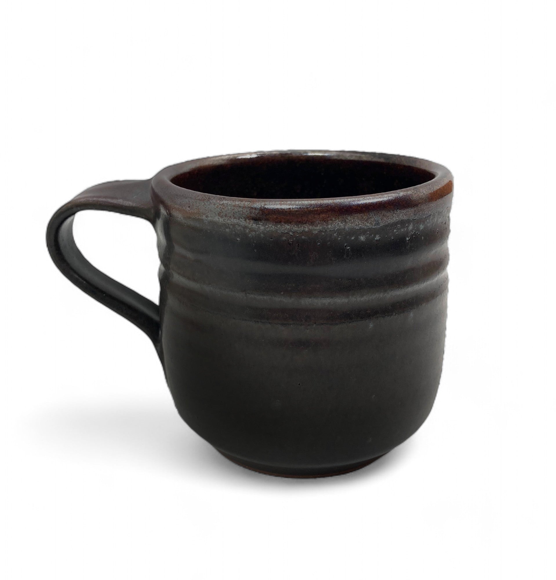 Matte Black & Tenmoku Mugs