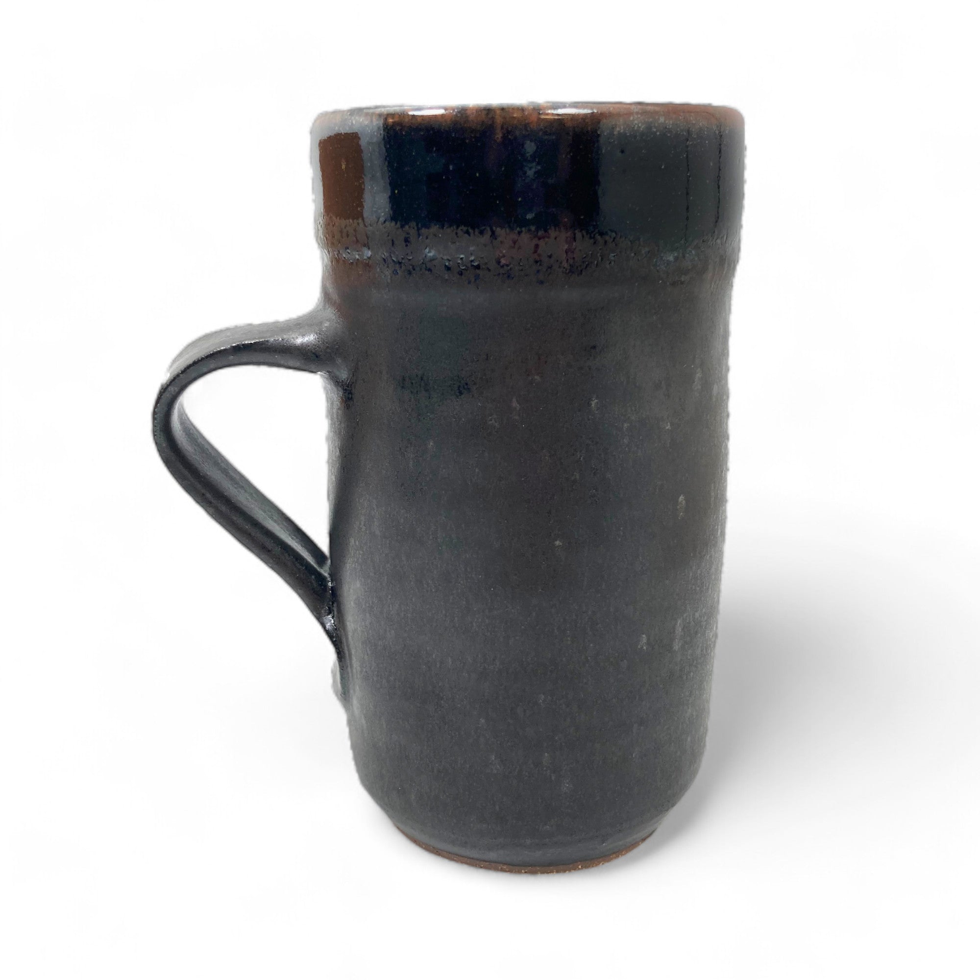 Matte Black & Tenmoku Mugs