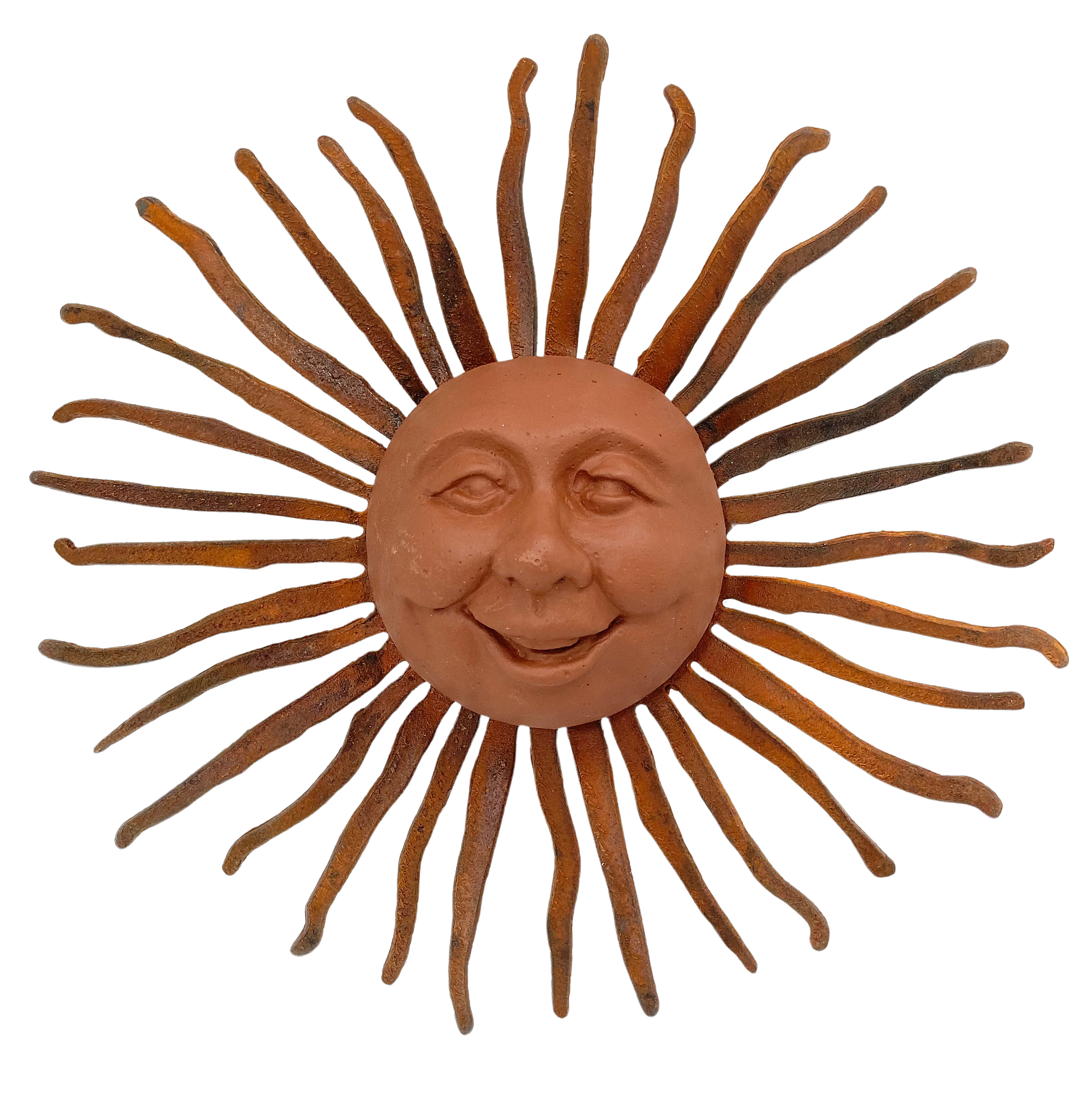 Little Grin Sun Face - Bent Ray