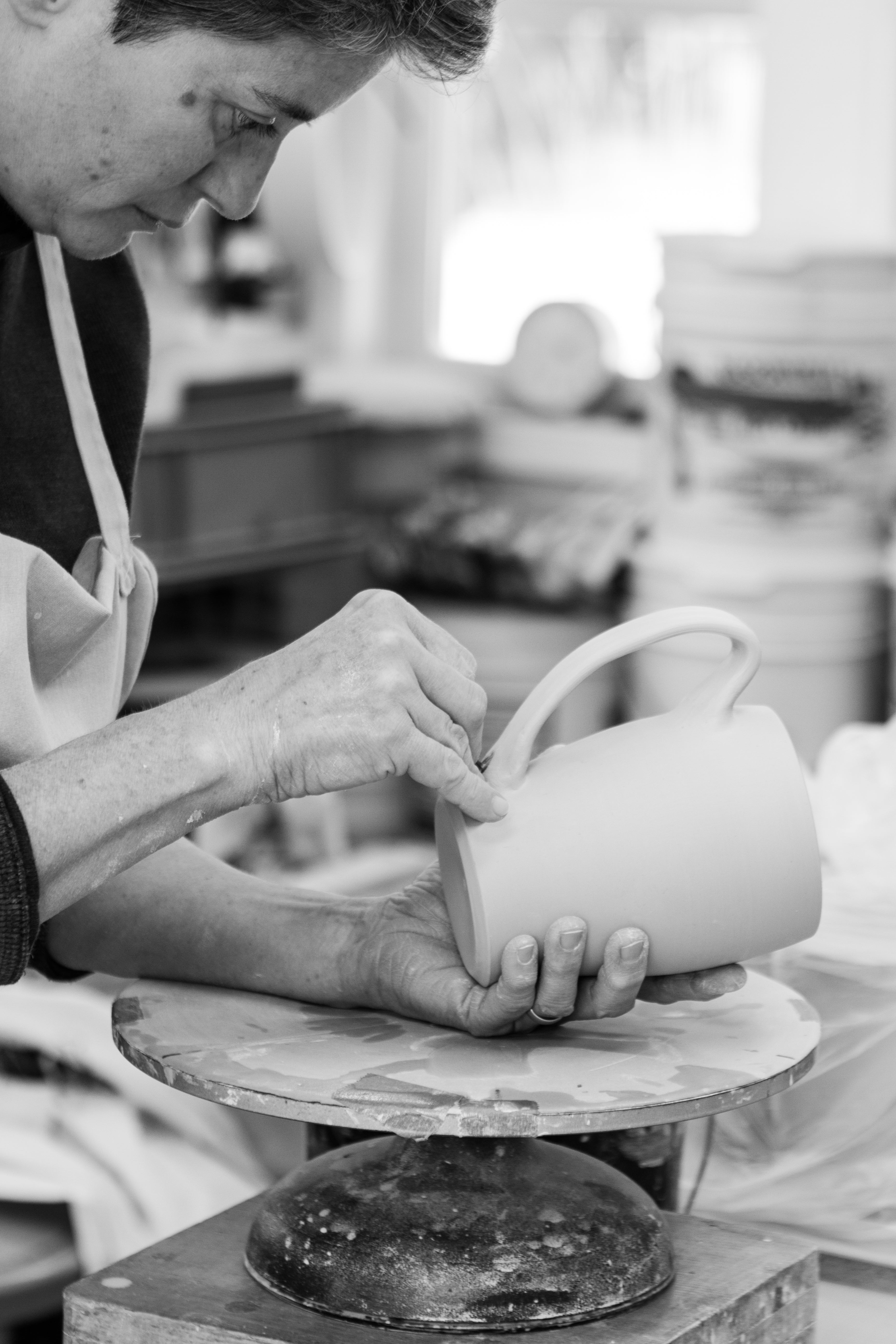 Lana Heckendorn - Dome Teapot, Blue Hex