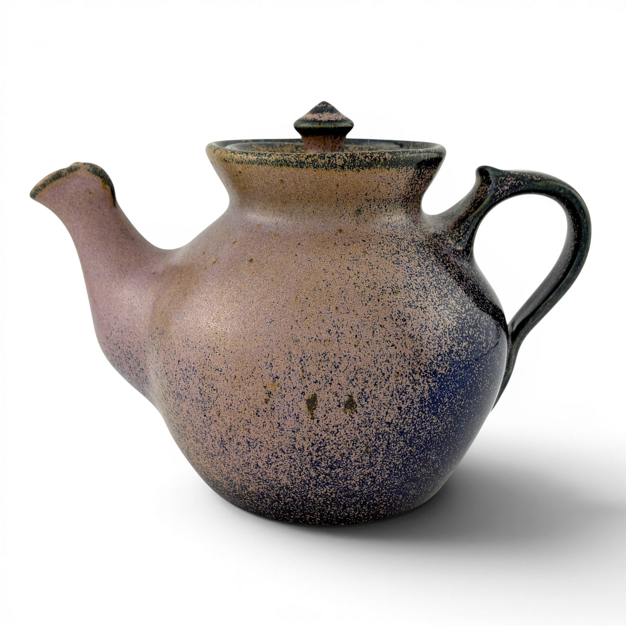 Vernon Owens - Teapot with Cobalt & Lavender Glaze