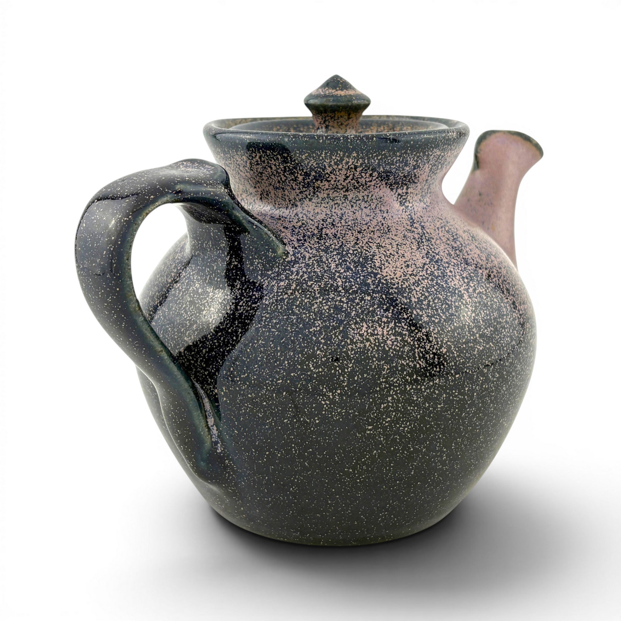 Vernon Owens - Teapot with Cobalt & Lavender Glaze
