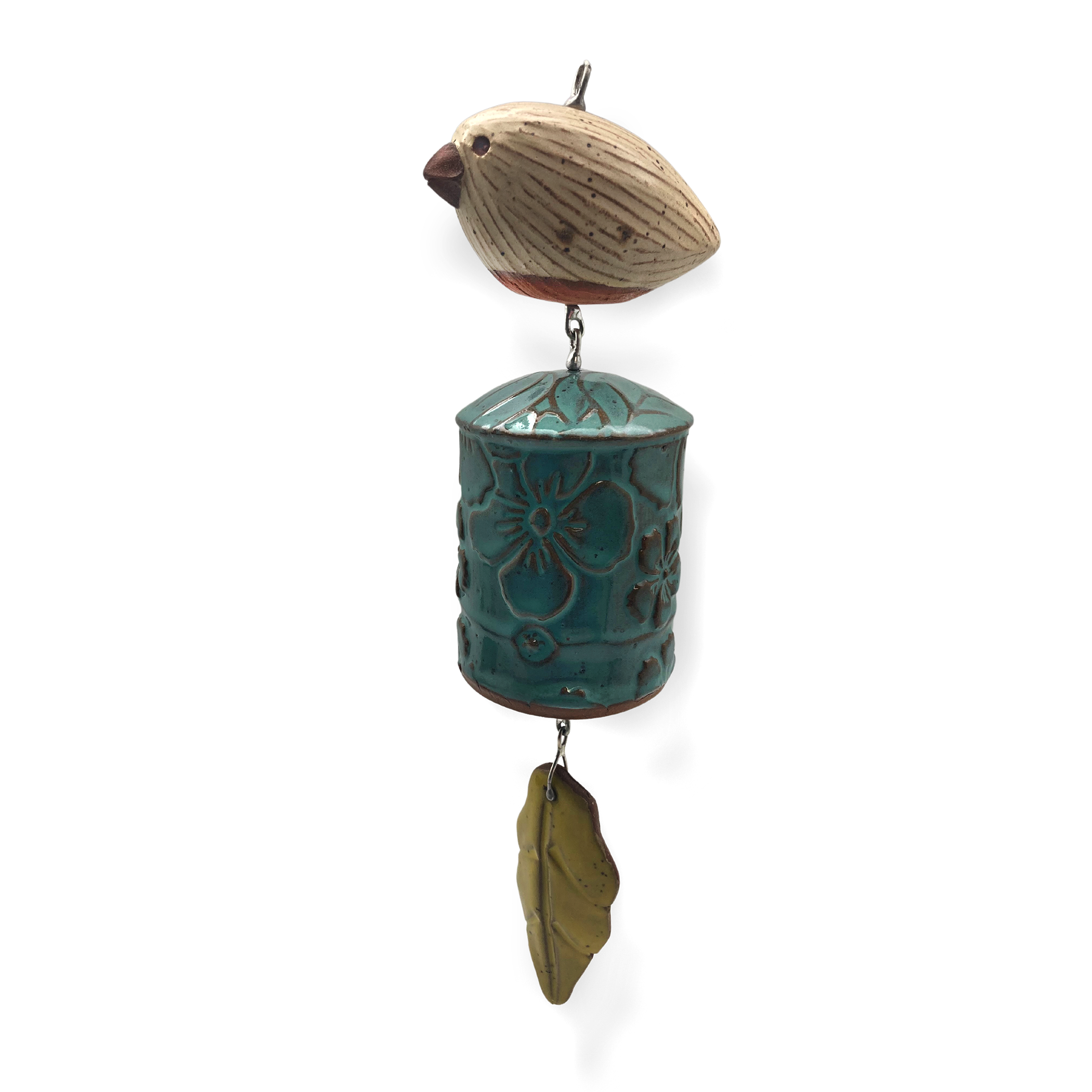 Bird Bell with Teal Bell