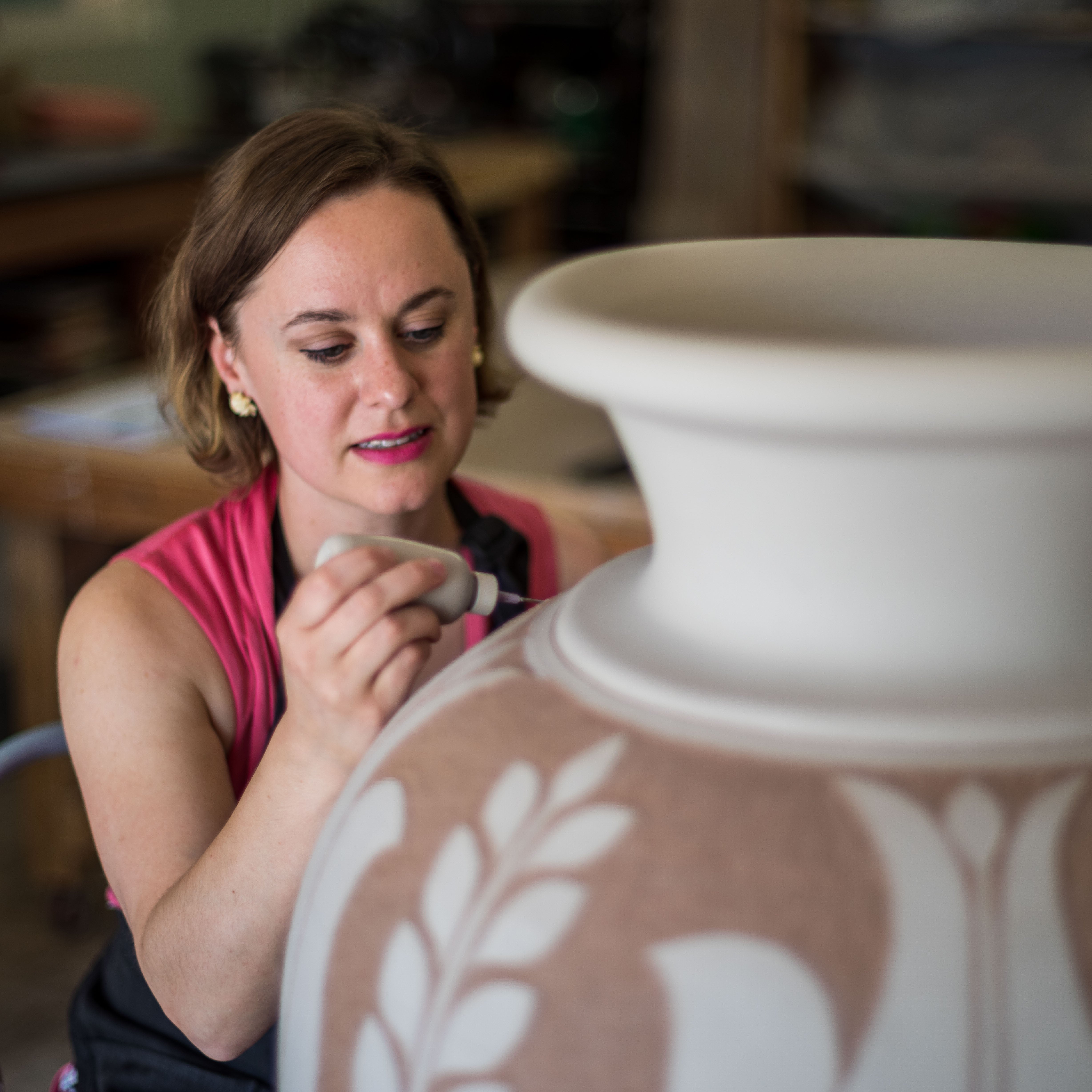 Kate Waltman - Midnight Lotus Teapot