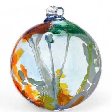 Kitras Art Glass Bloom Fairy Orb