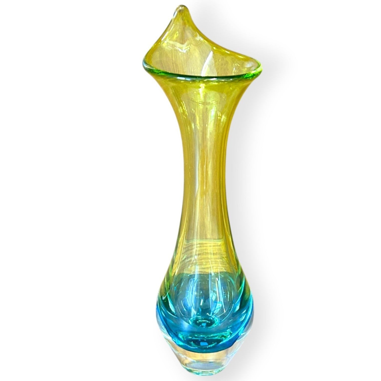 Two-toned Bud Vase