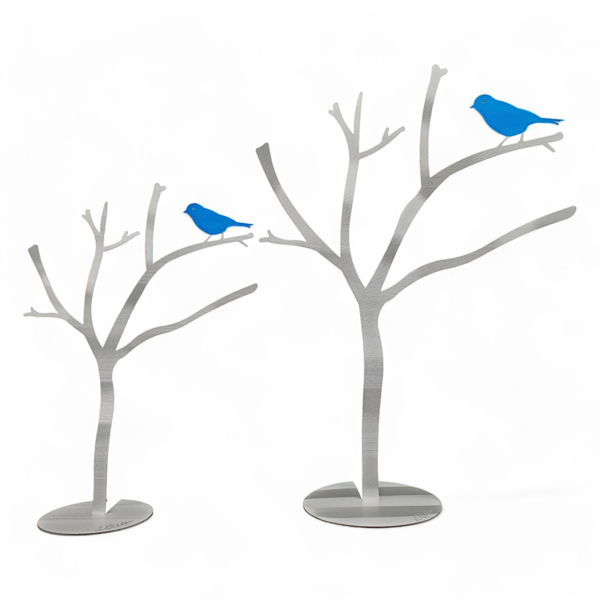 Bird & Branches - Blue Birds