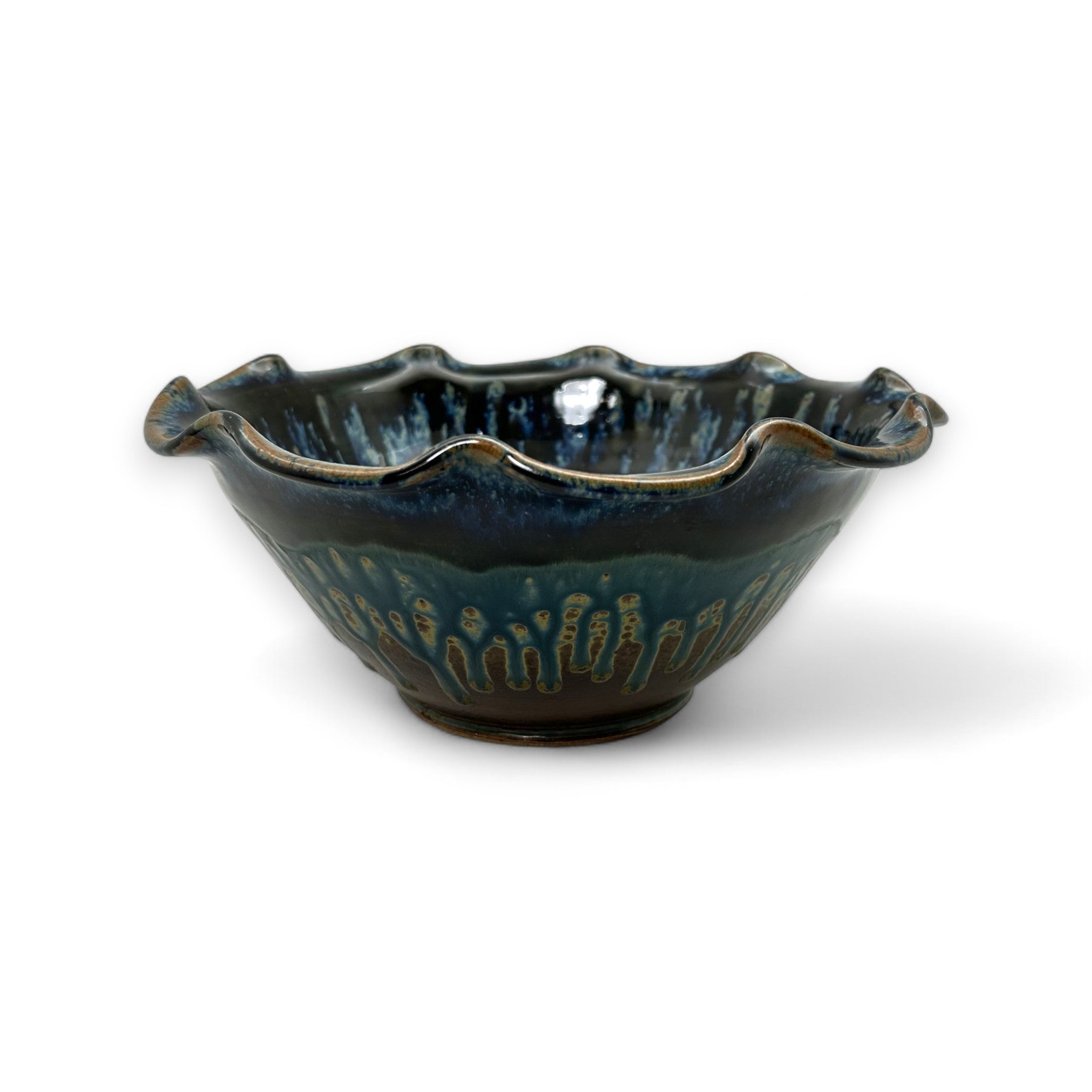 Fluted Serving Bowl