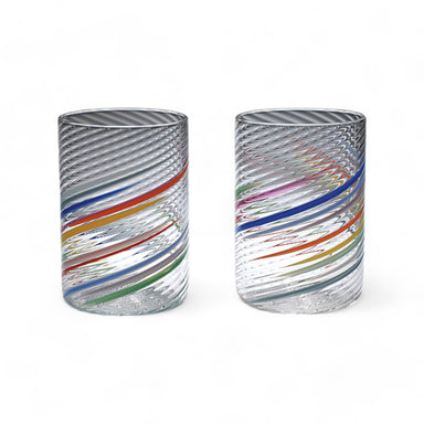 Tom Stoenner Big Glass Rainbow Tumbler