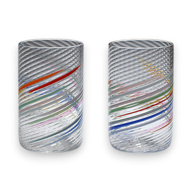 Tom Stoenner Rainbow Glass Tumbler