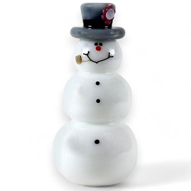 Vitrix Hot Glass Frosty the Snowman Glass Figurine