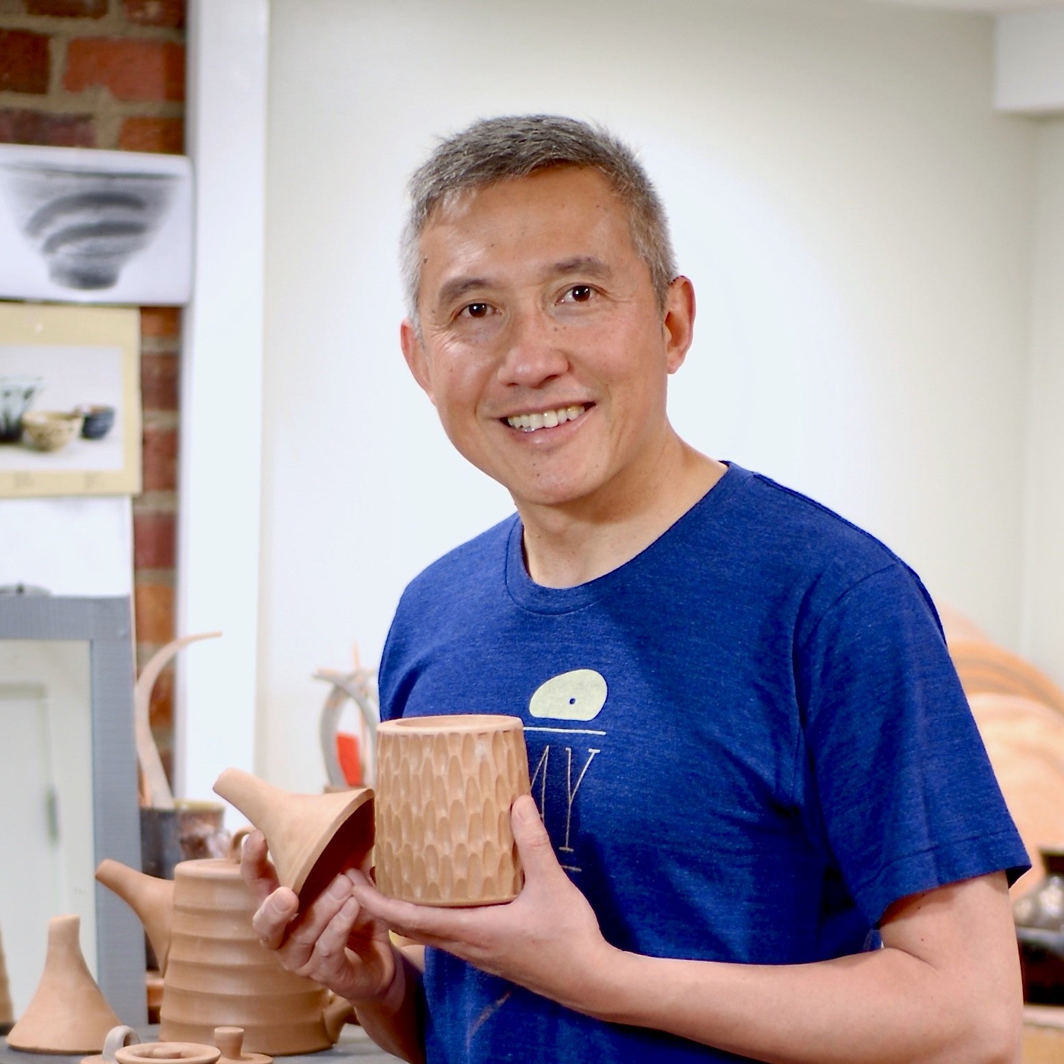 Wei Sun - Teapot in Bamboo Shape