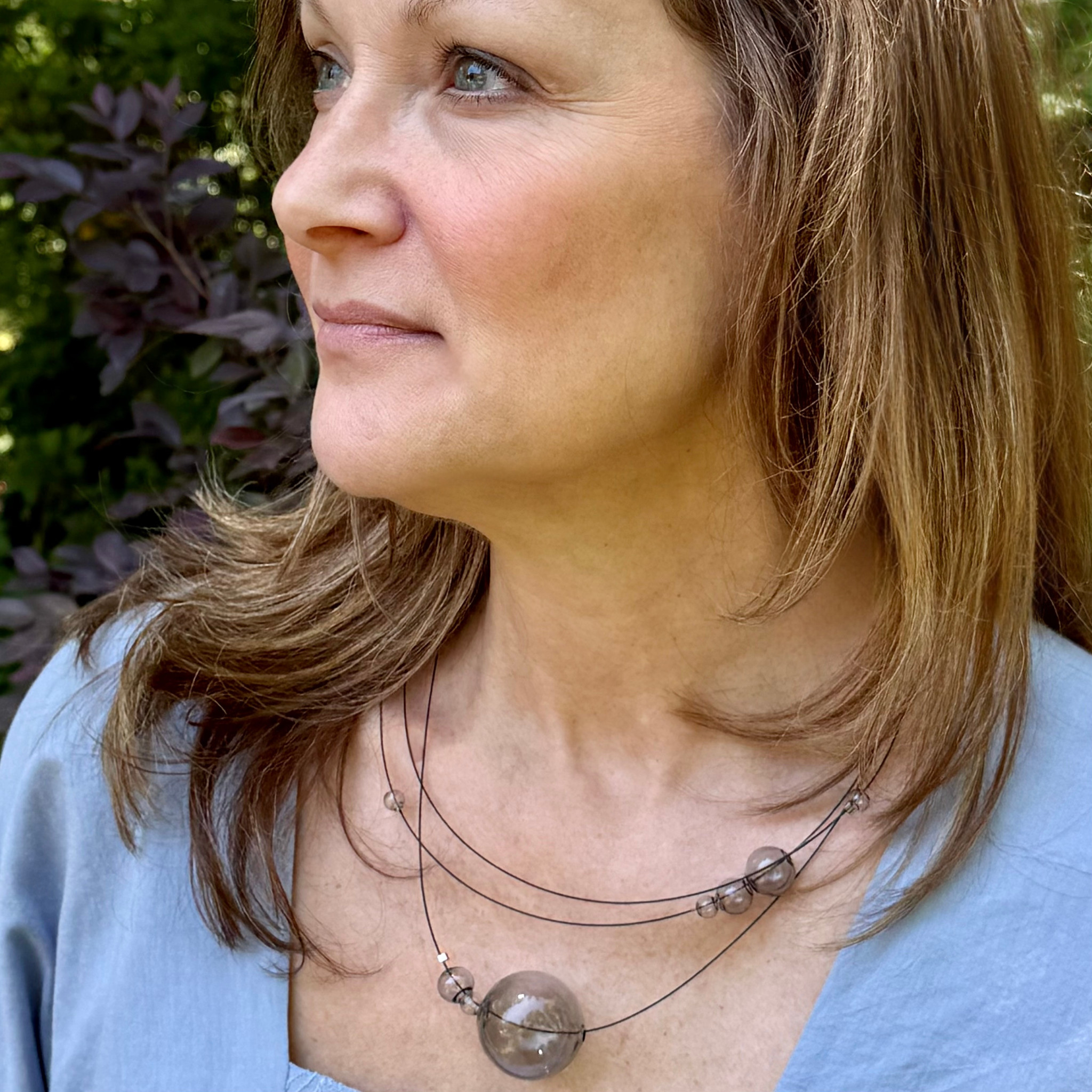 Cumulus Layered Necklace
