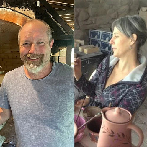 Davin & Susan Butterfield - Small Blue Teapot