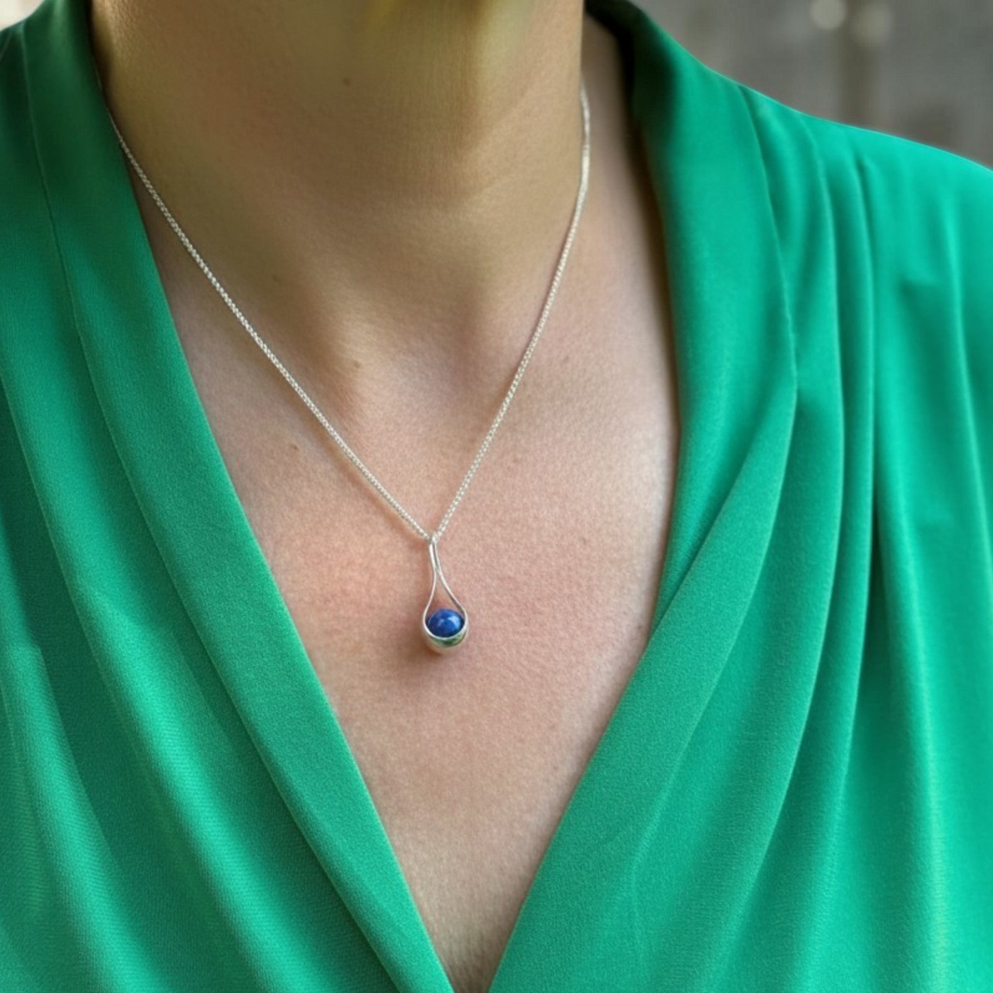 Captivating Pendant - Lapis