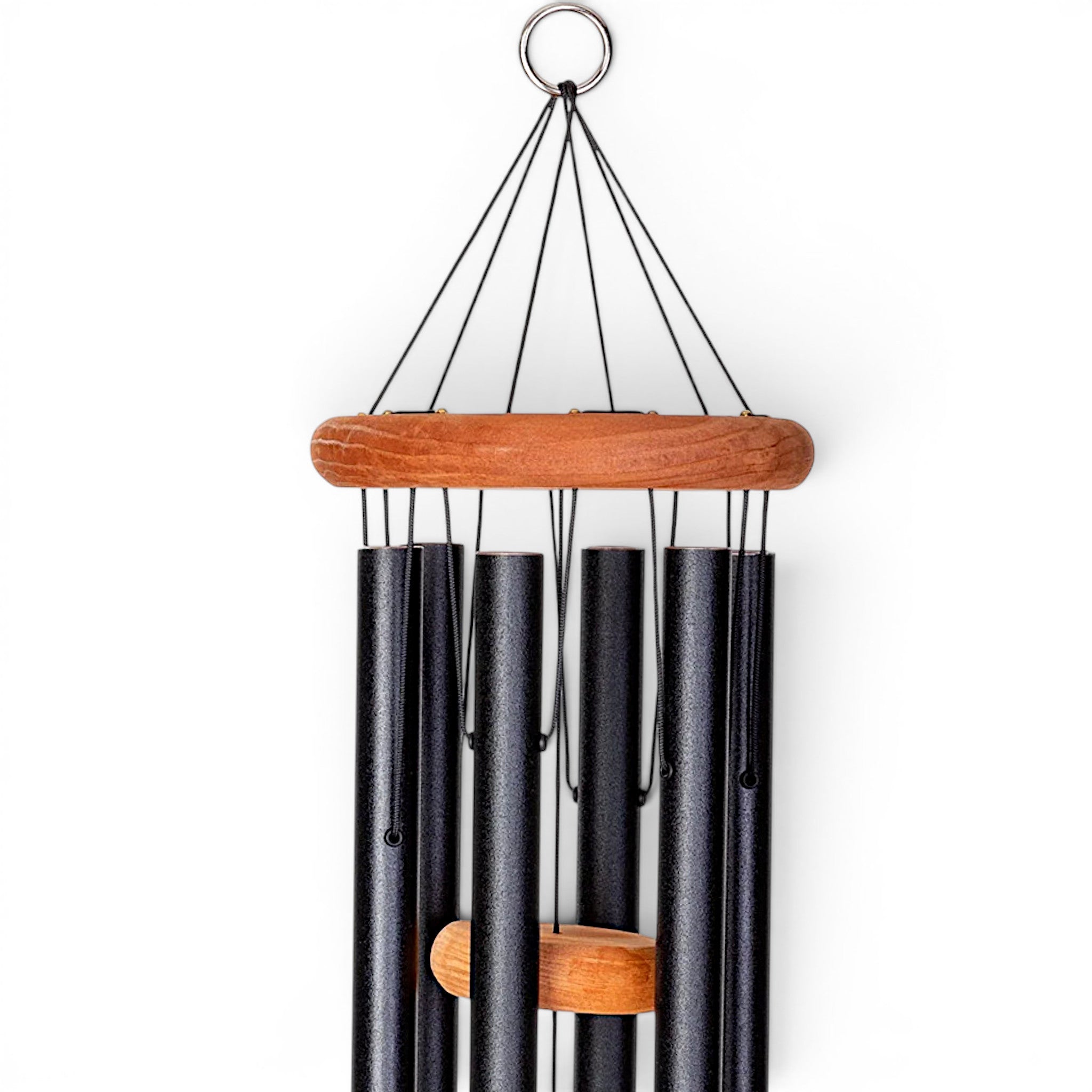 30" Wind Chime - Black