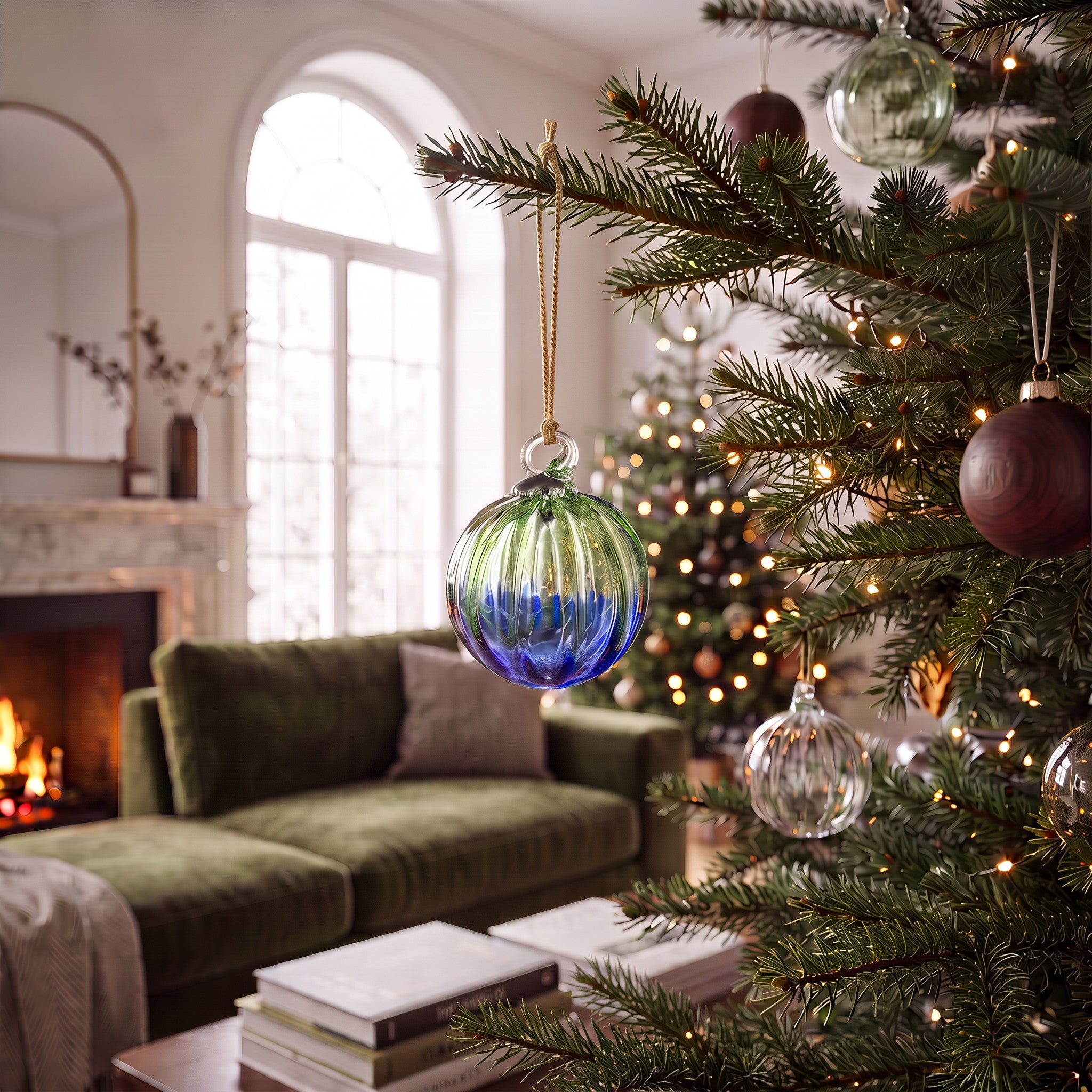 Lobed Ombre Ornament