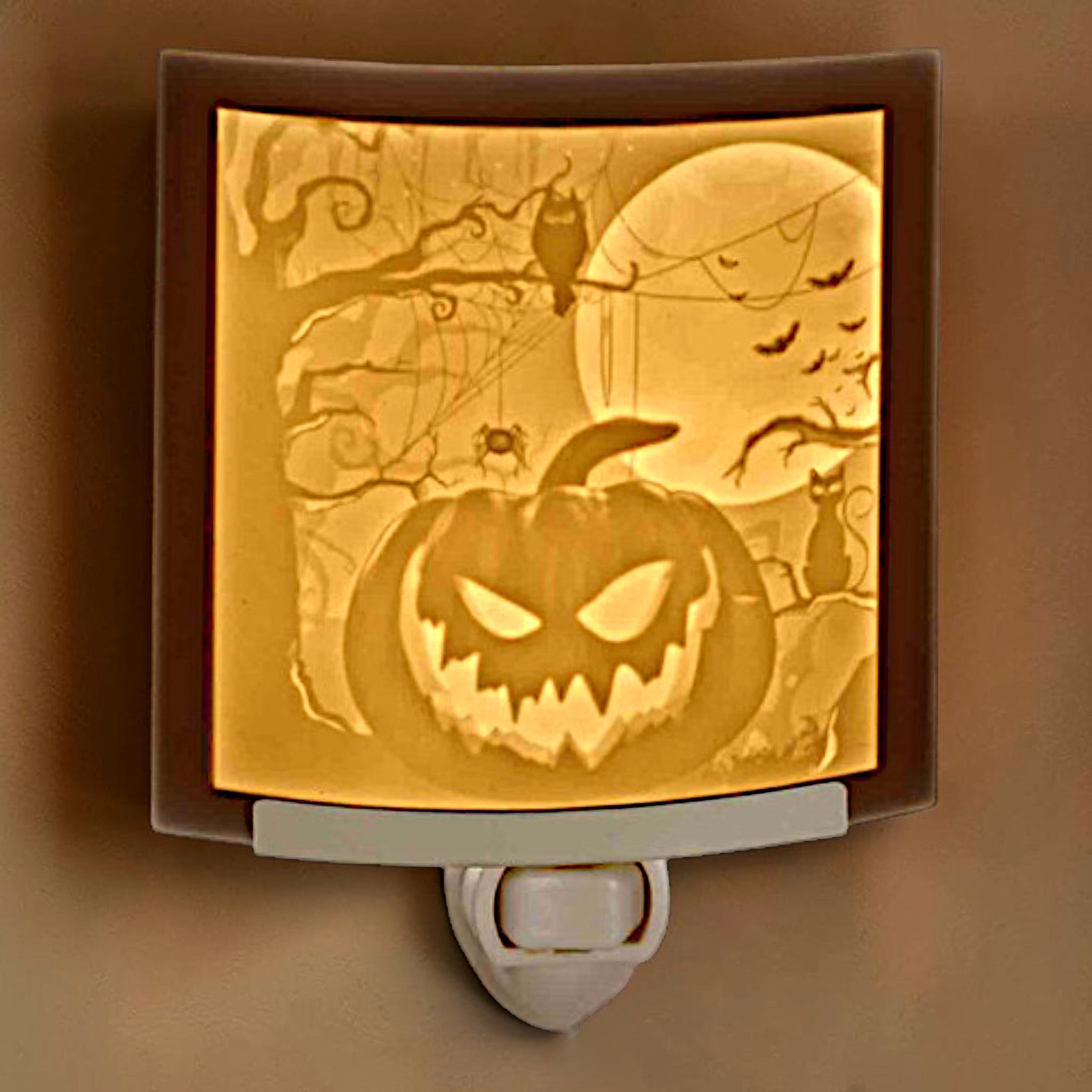 Halloween Pumpkin- Lithophane Night Light