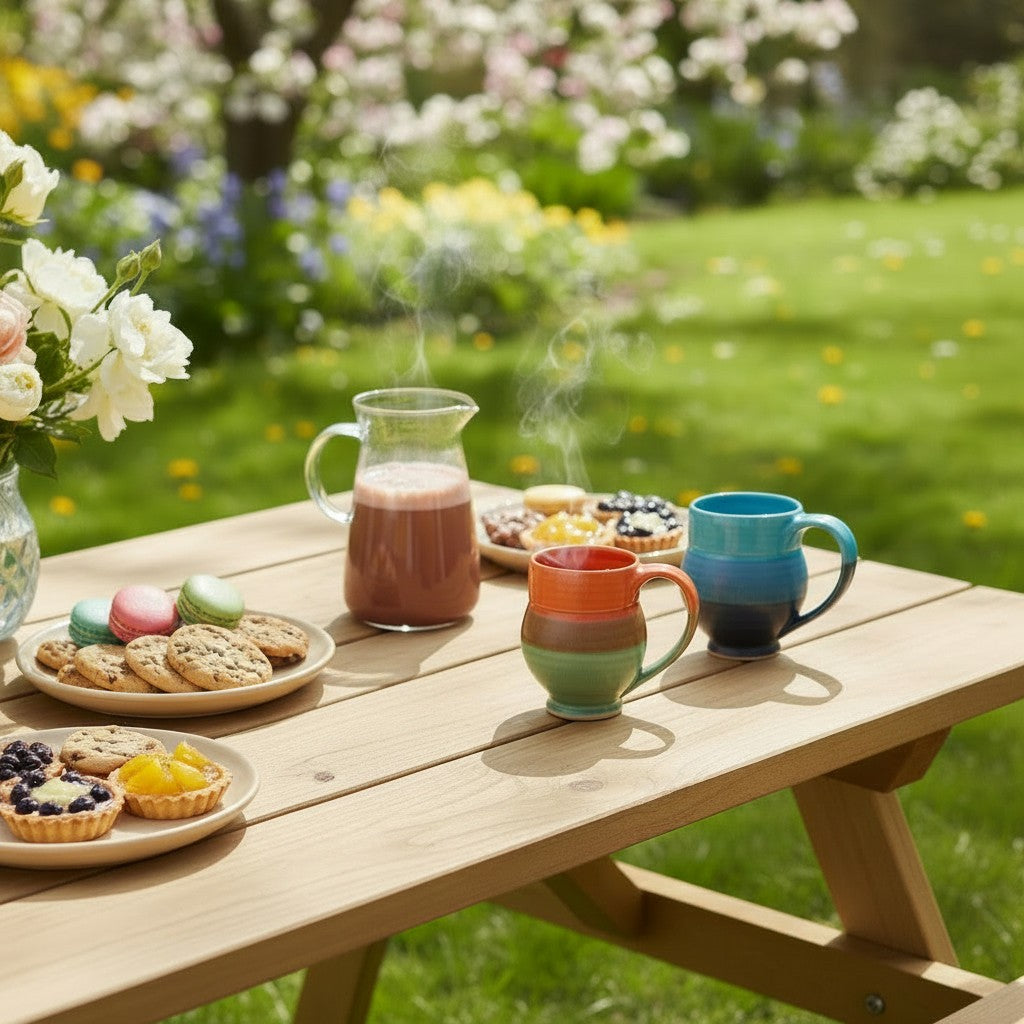 Barrel Mug - Red/Green