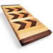 this handcrafted hardwood board is fantastic for slicing bread as well as serving cheese and fruit