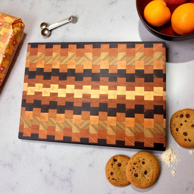 handcrafted end grain cutting boards are just right for baking