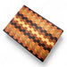 handcrafted cutting board made with hardwood end grain