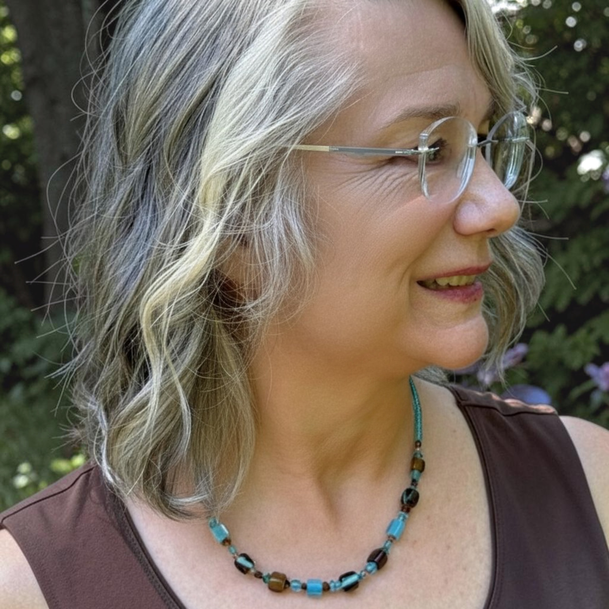Glass Bead Necklace