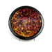 gorgeous and brightly colored glass bowl