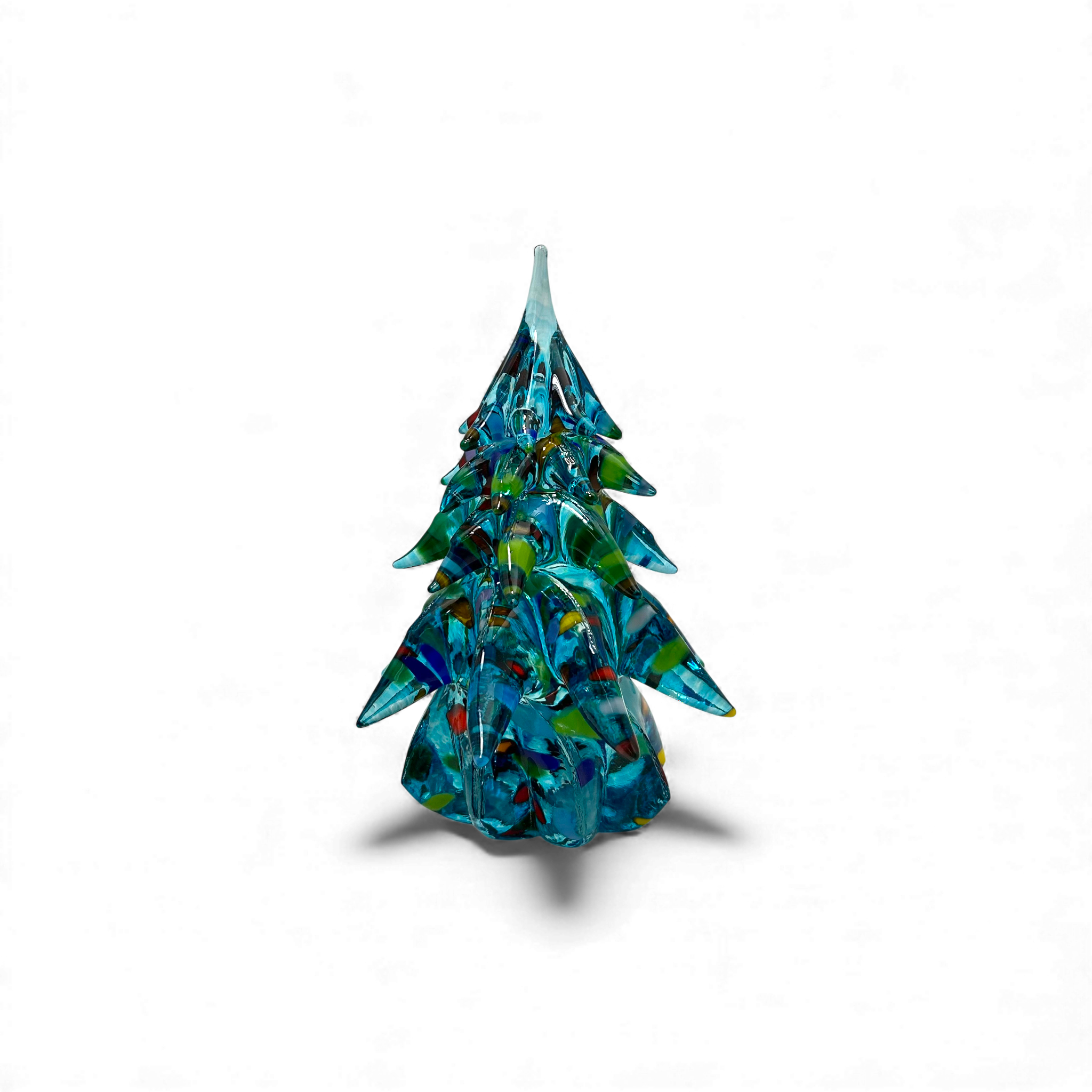 Glass Tree with Decoration