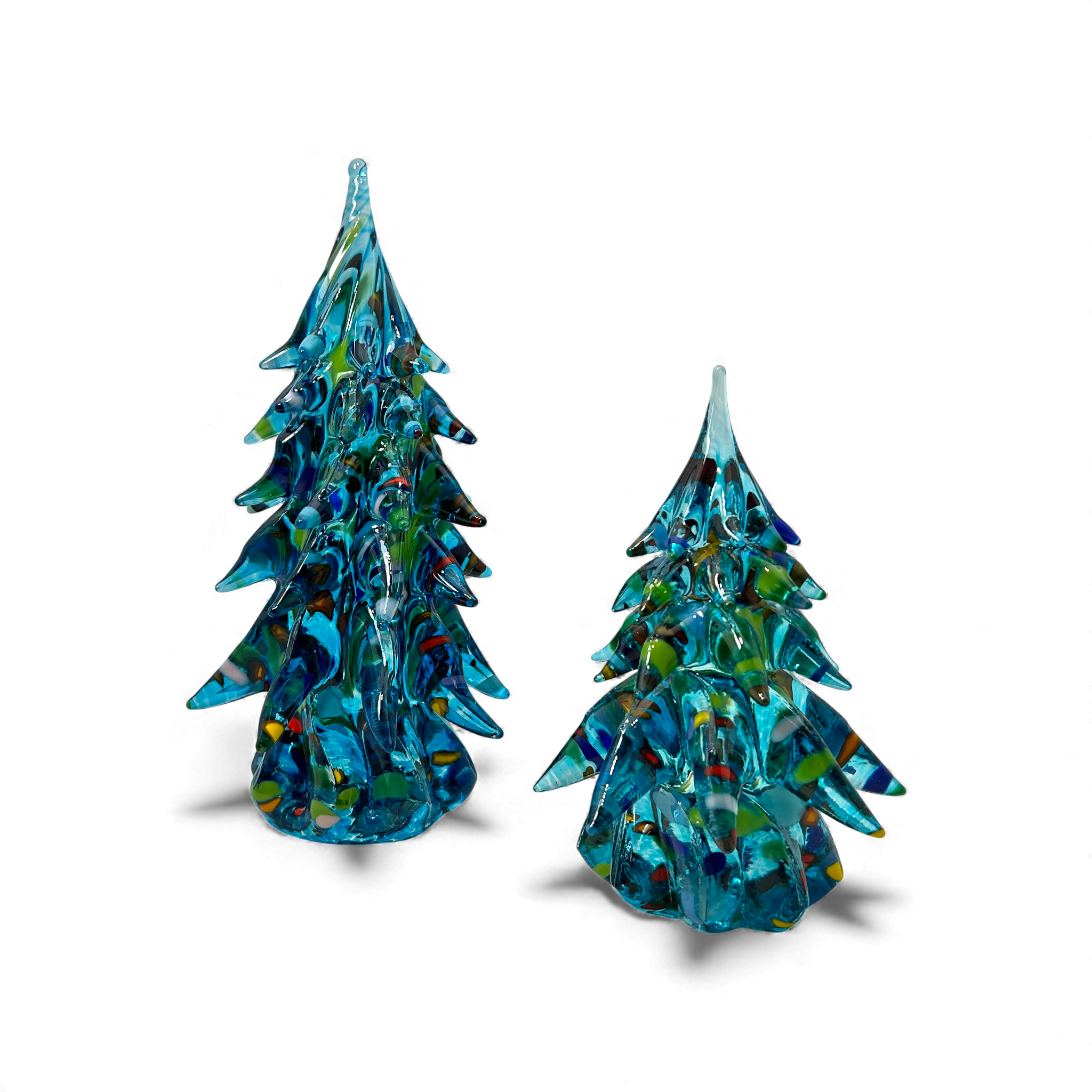 Glass Tree with Decoration