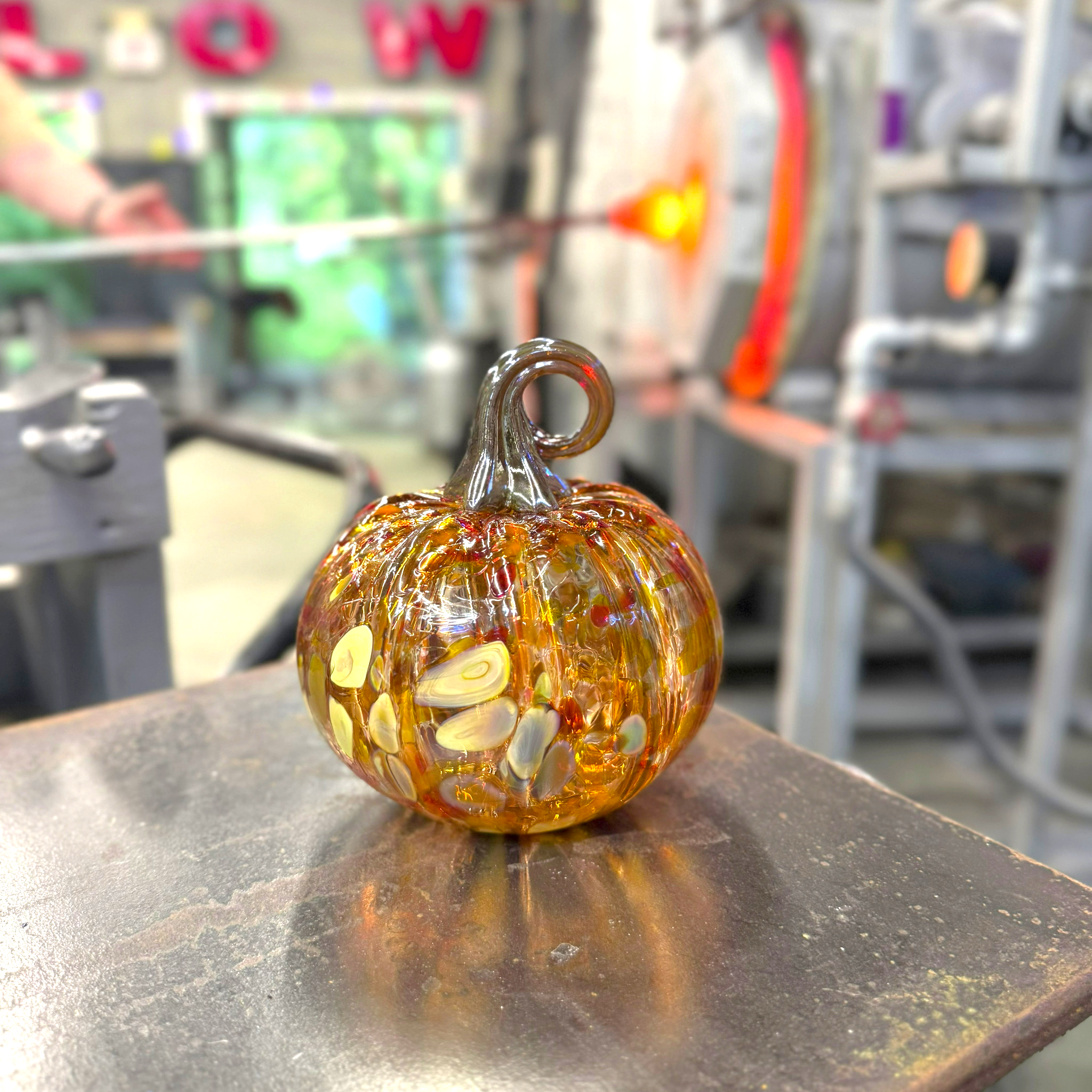 Harvest Moon - Limited Edition Glass Pumpkin