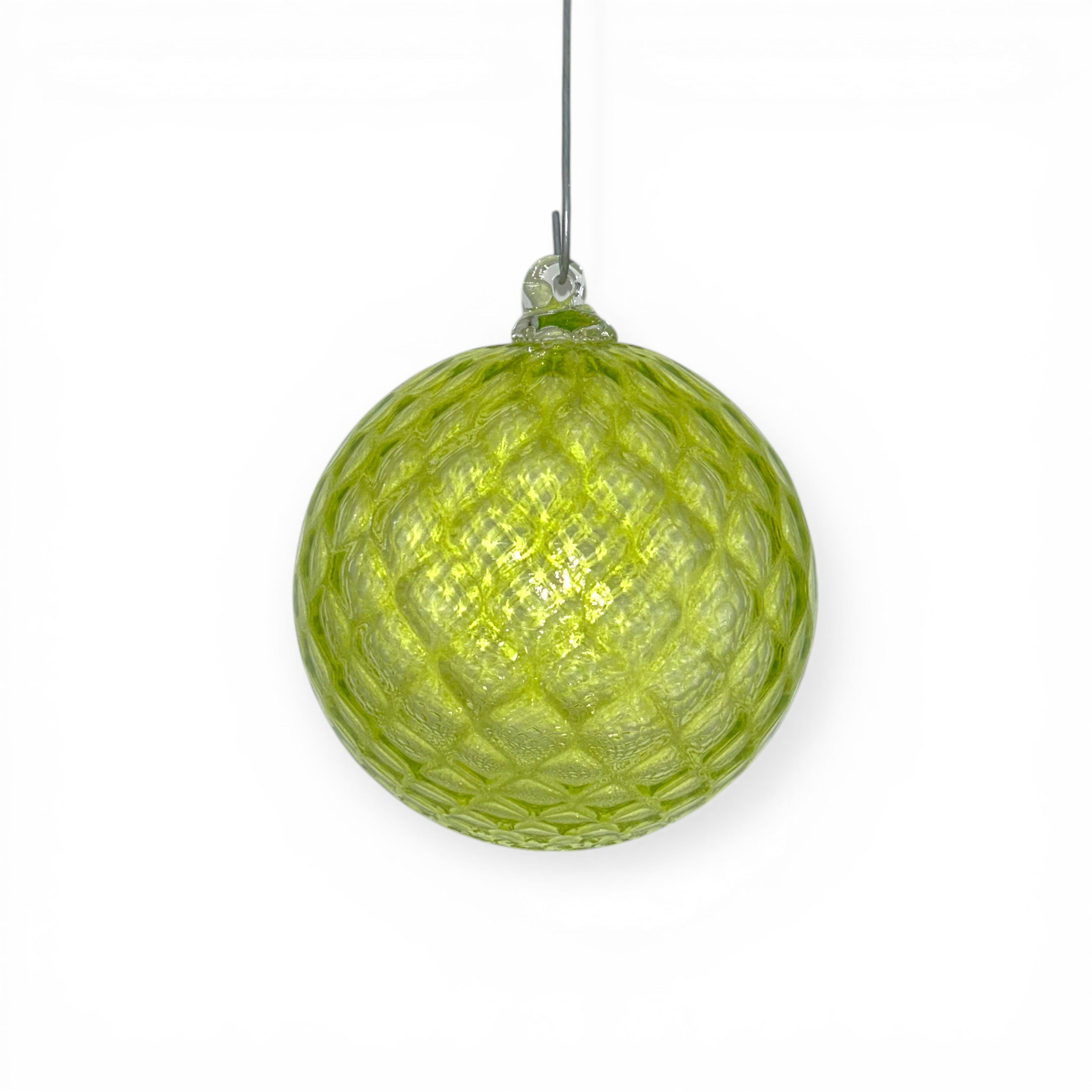 Hanging Infinity Globe - Yellow