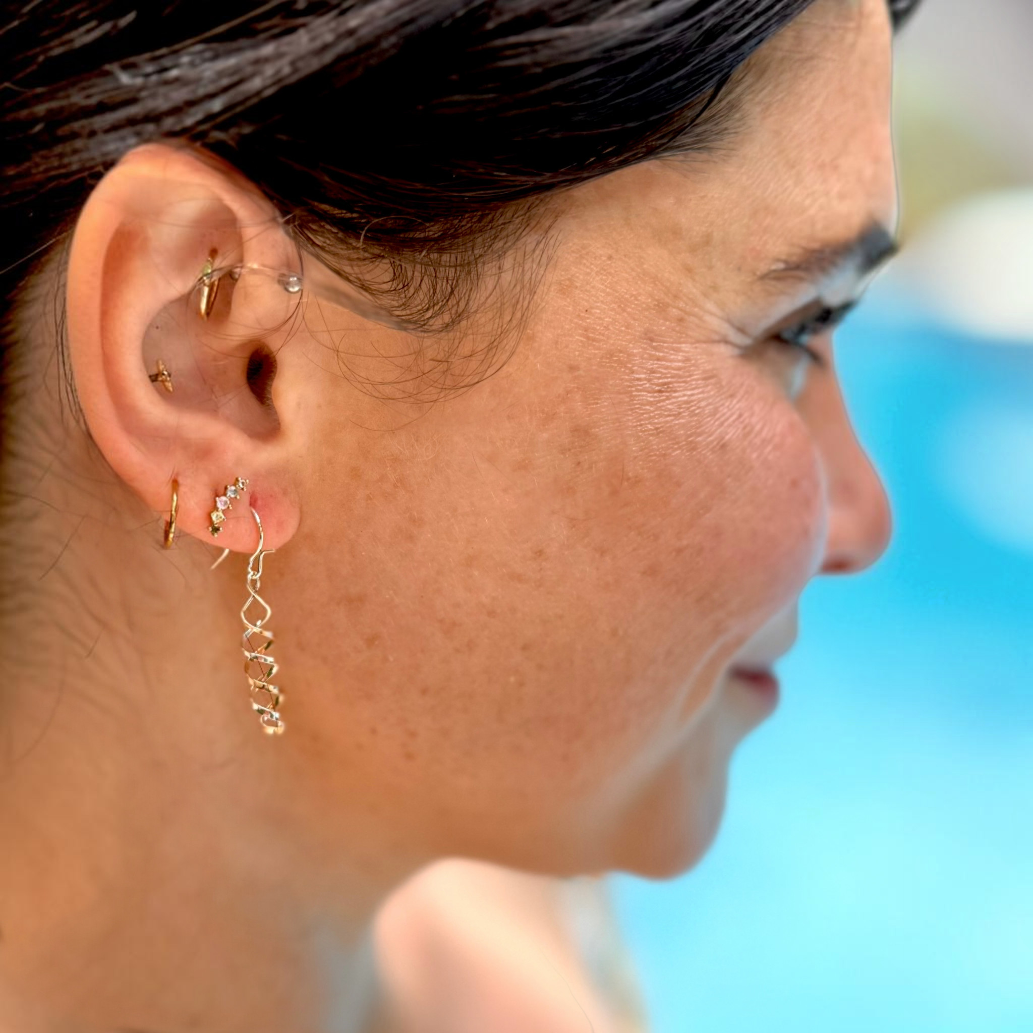 Double Helix Earrings