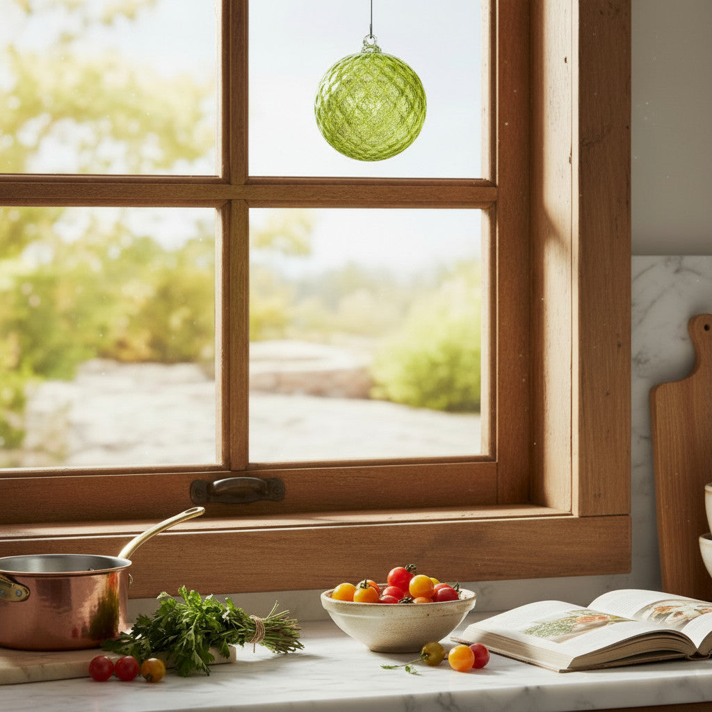 Hanging Infinity Globe - Yellow