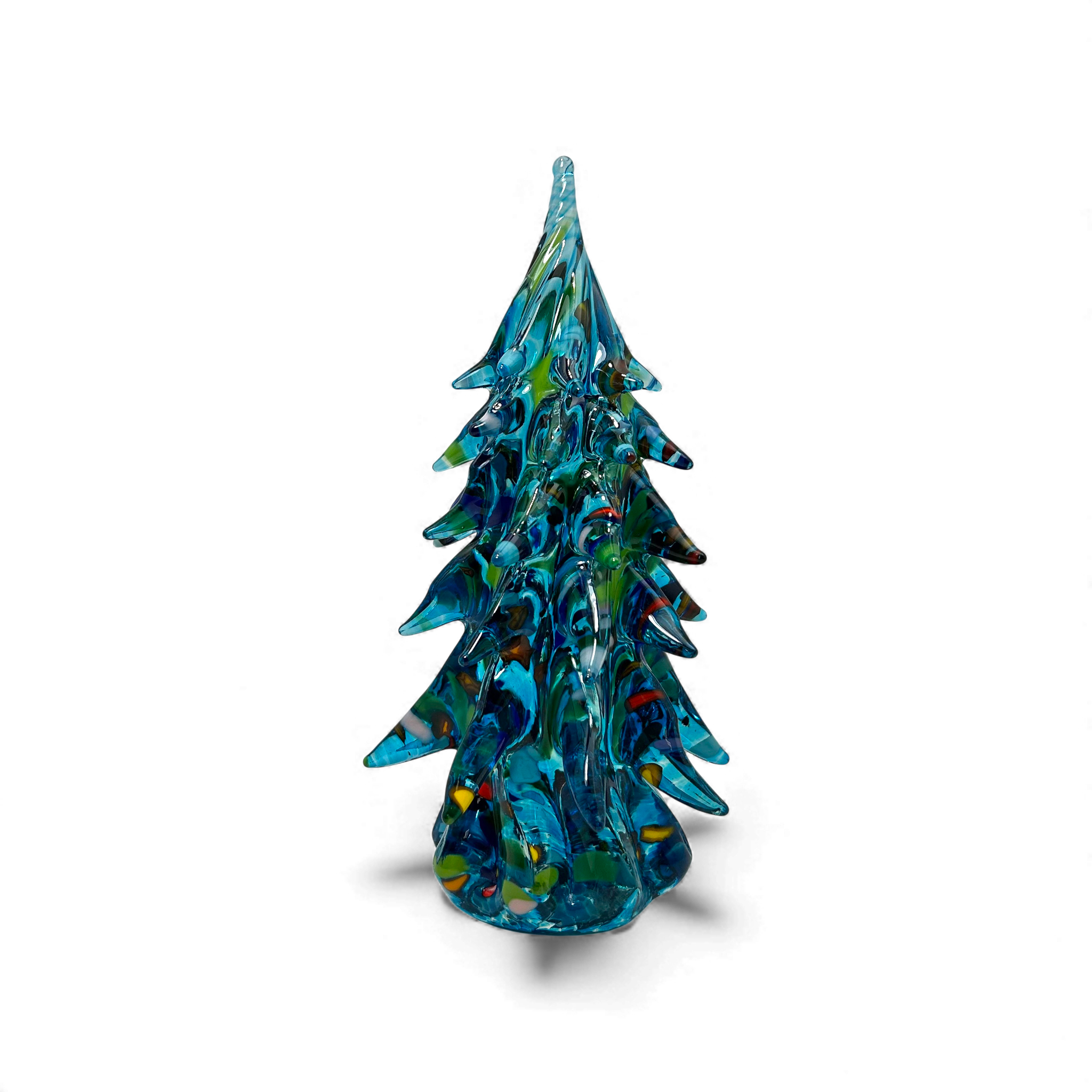 Glass Tree with Decoration