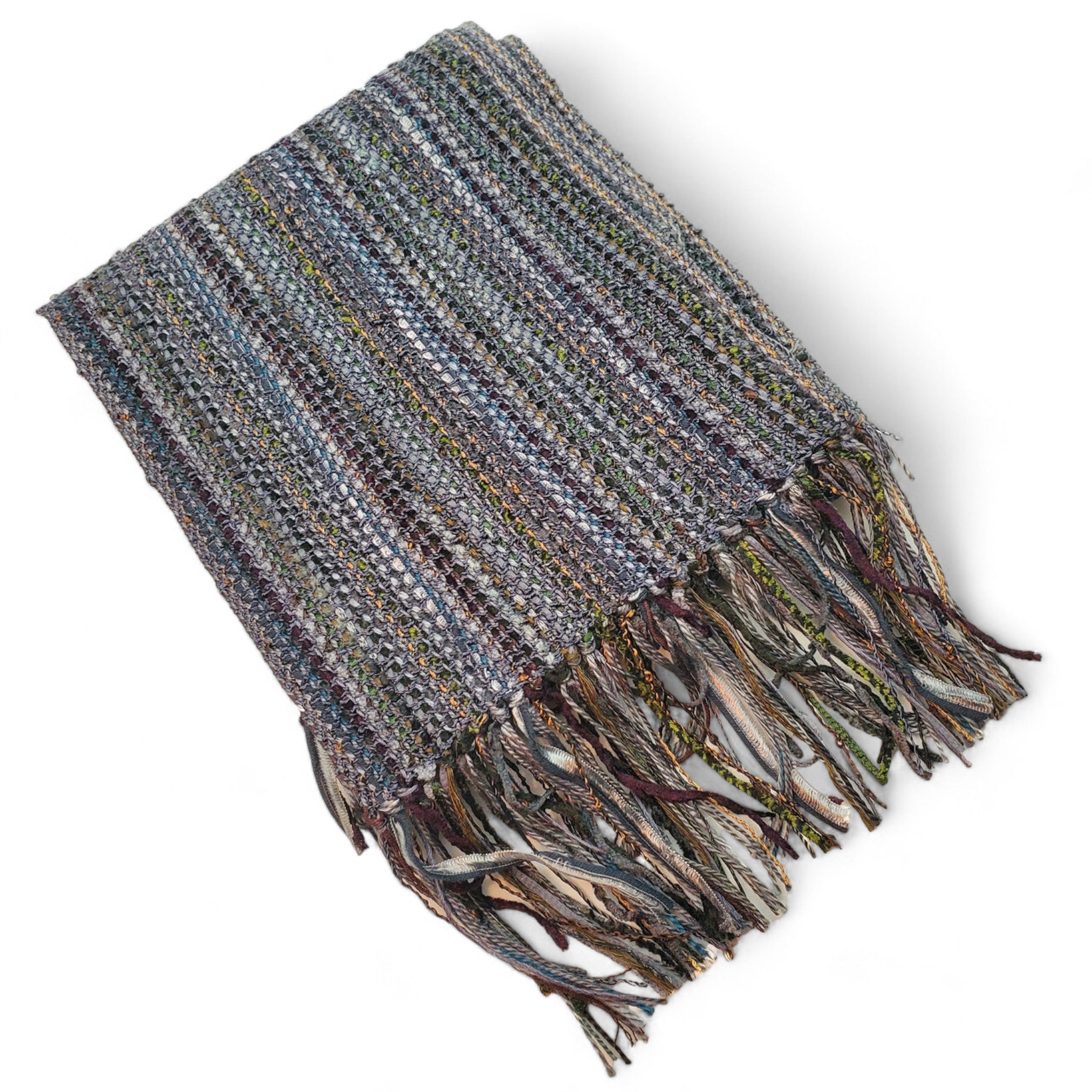 handwoven scarf combines style and warmth