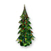 handcrafted large glass-holiday tree