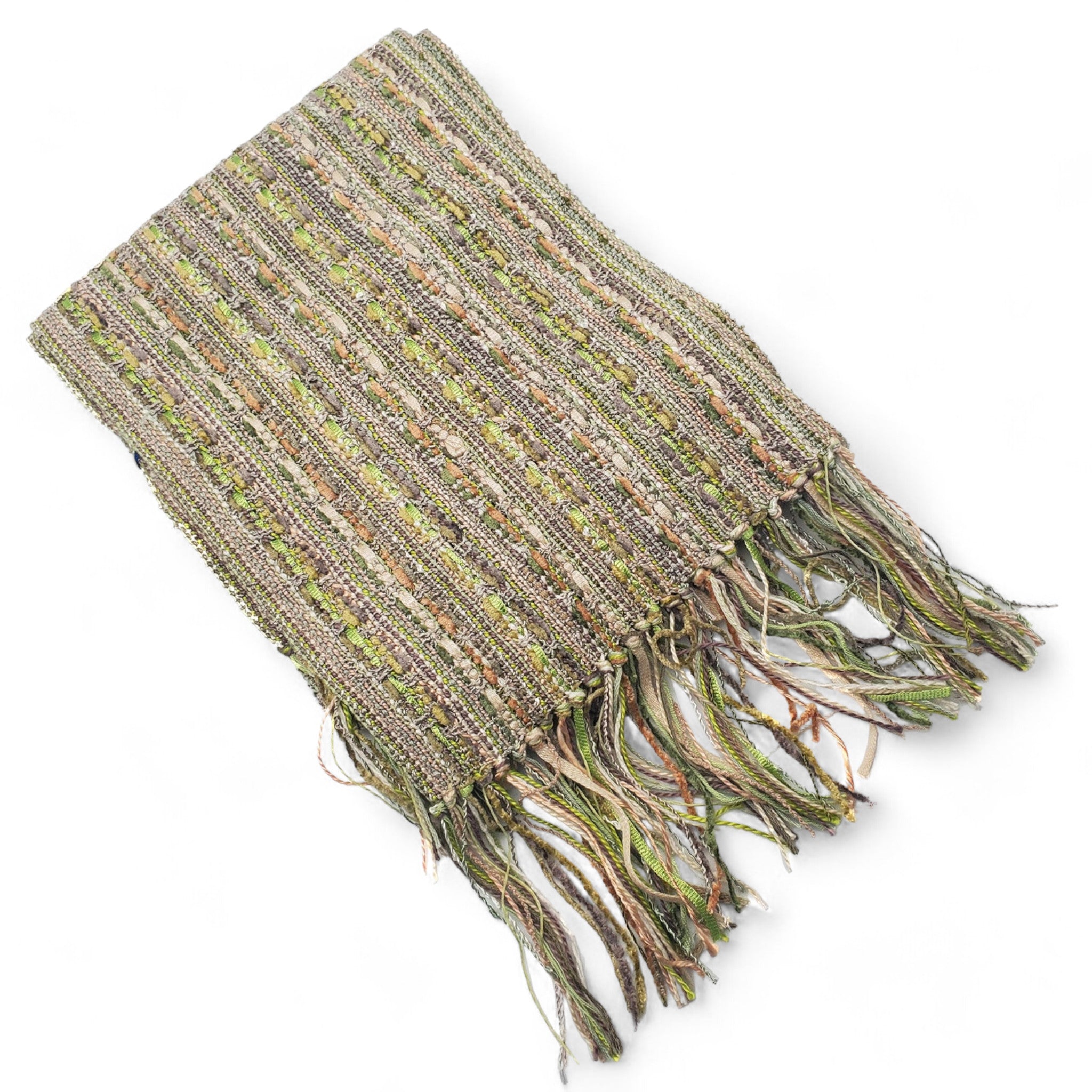 lovely handwoven scarf combines style and warmth