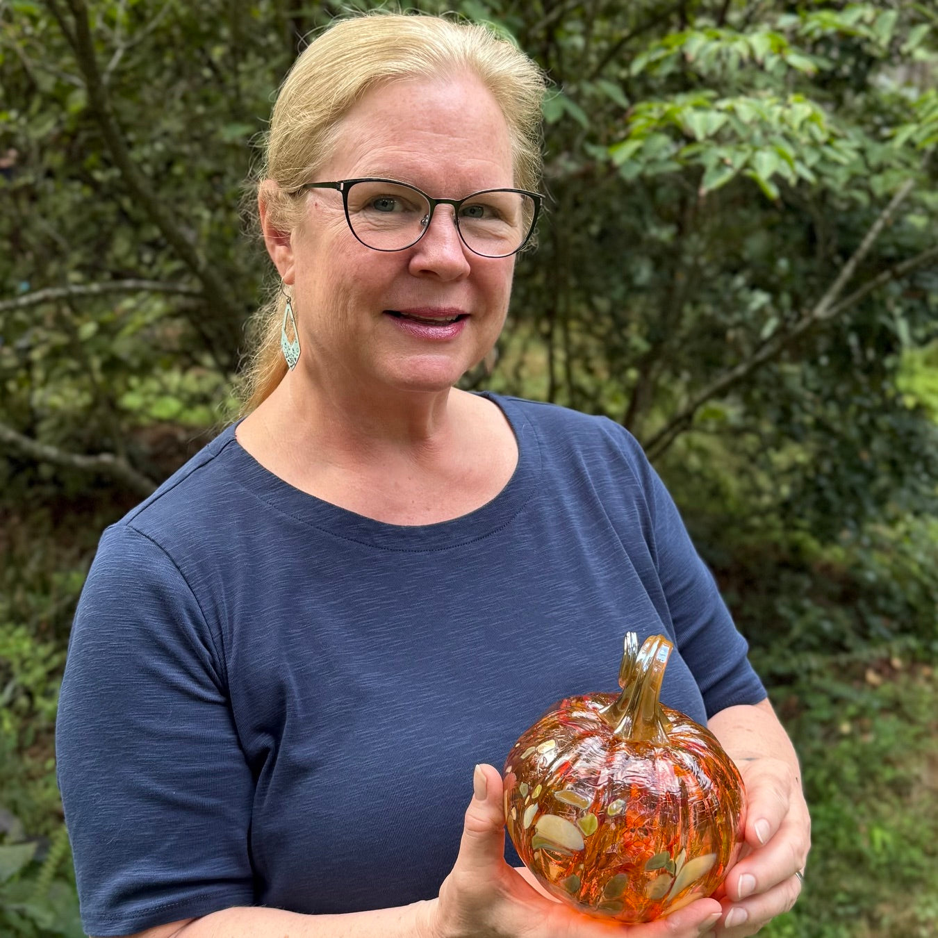 Harvest Moon - Limited Edition Glass Pumpkin
