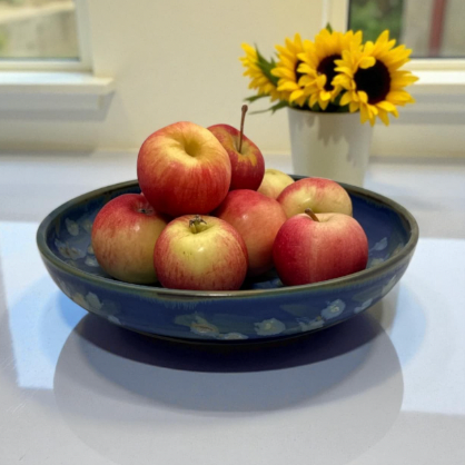Porcelain Low Serving Bowl