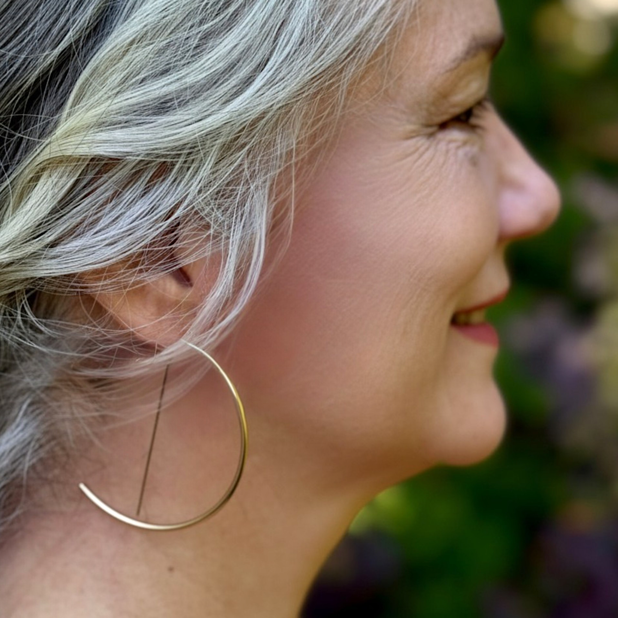 Lune Hoop Earrings