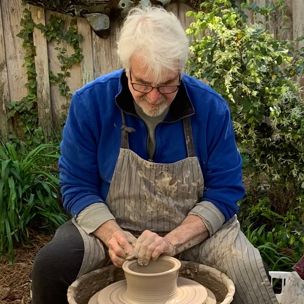 Brad Tucker is a aster potter based at Cedar Creek Gallery in Creedmoor North Carolina