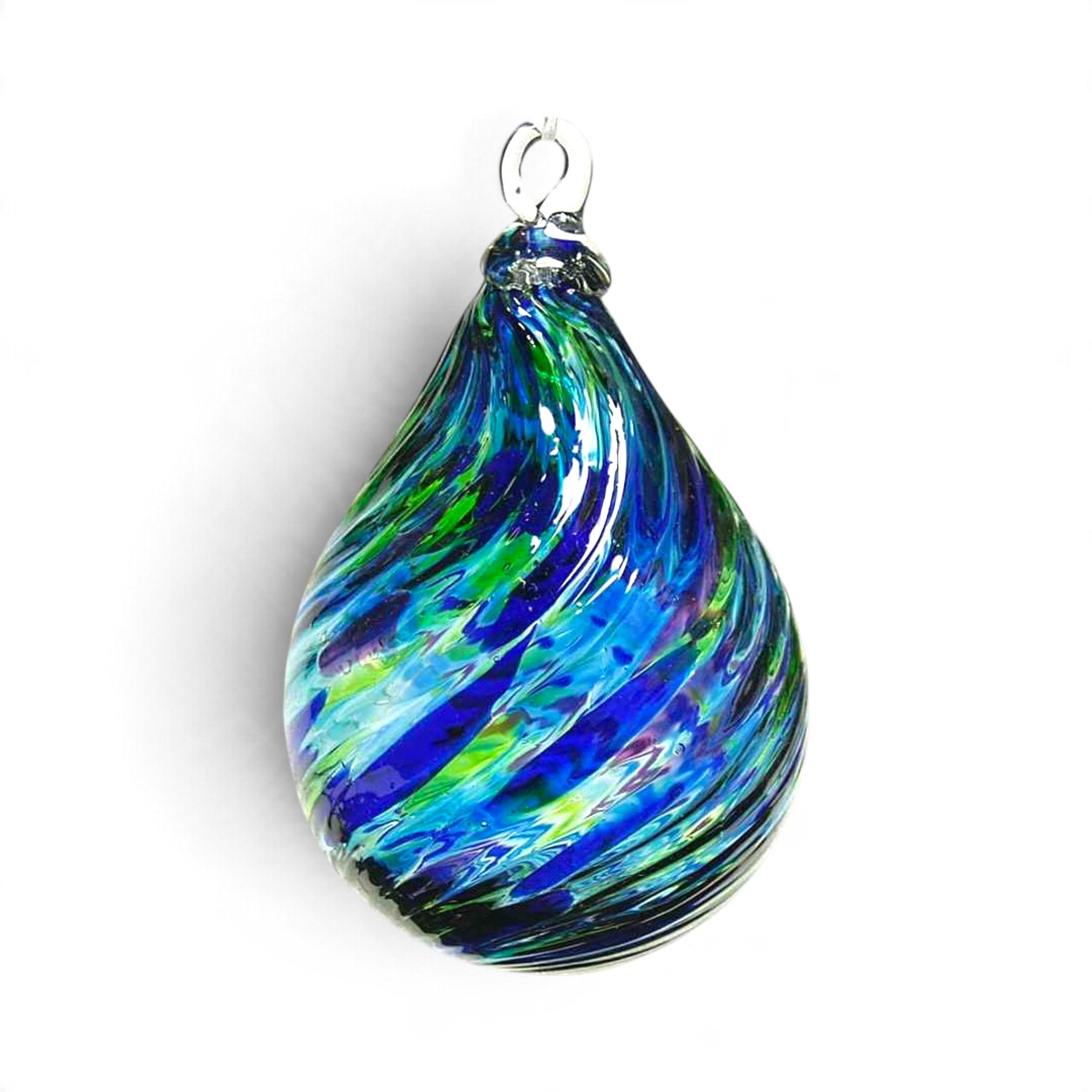 Ocean Twist - Raindrop Ornament