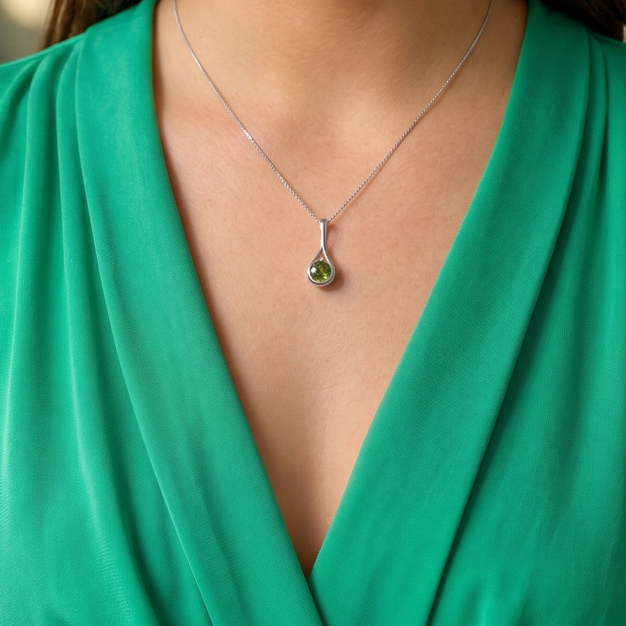 Desire Pendant - Peridot