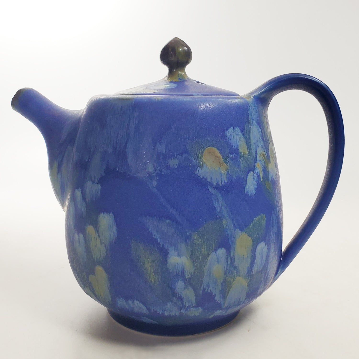 Porcelain Teapot - Blue