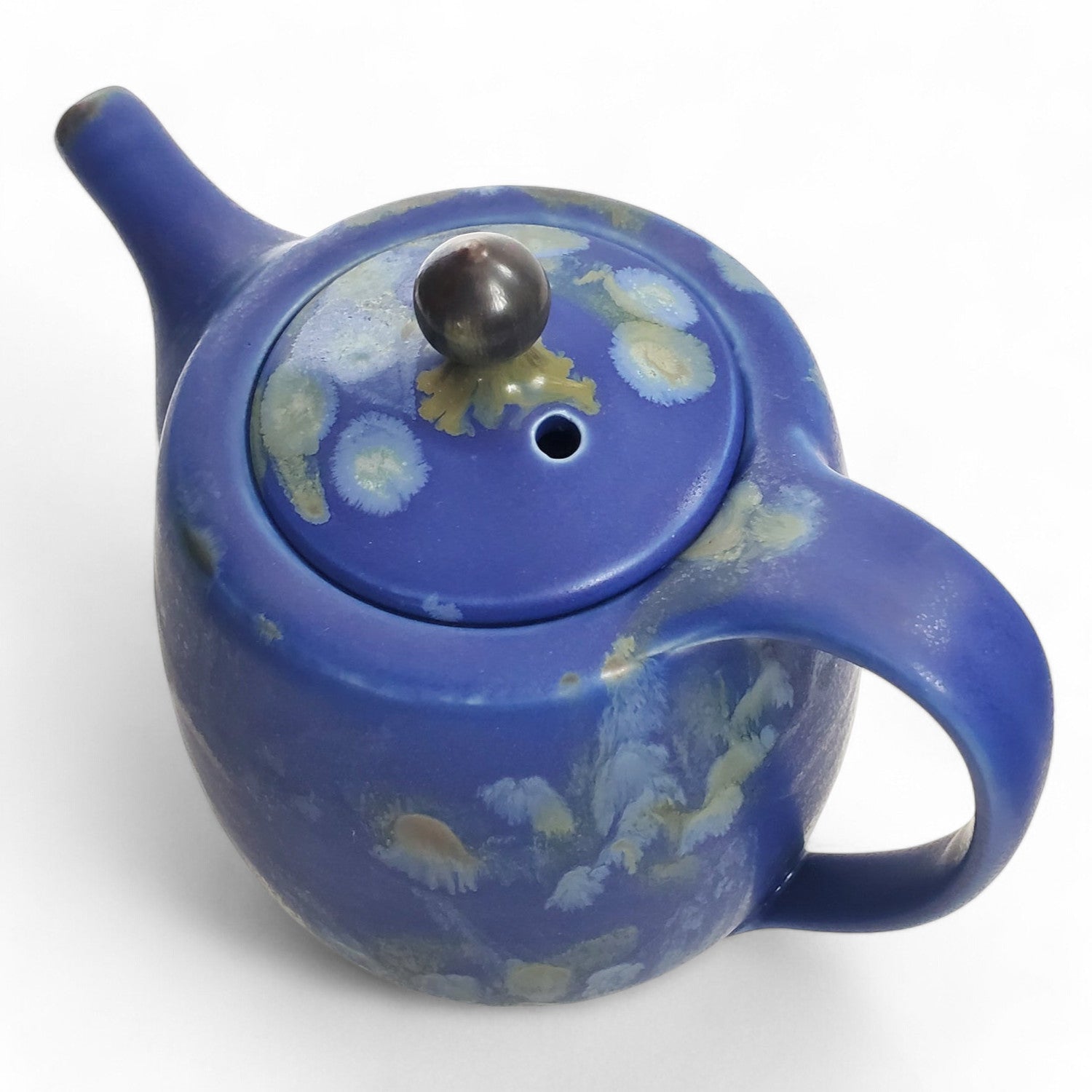 Porcelain Teapot - Blue