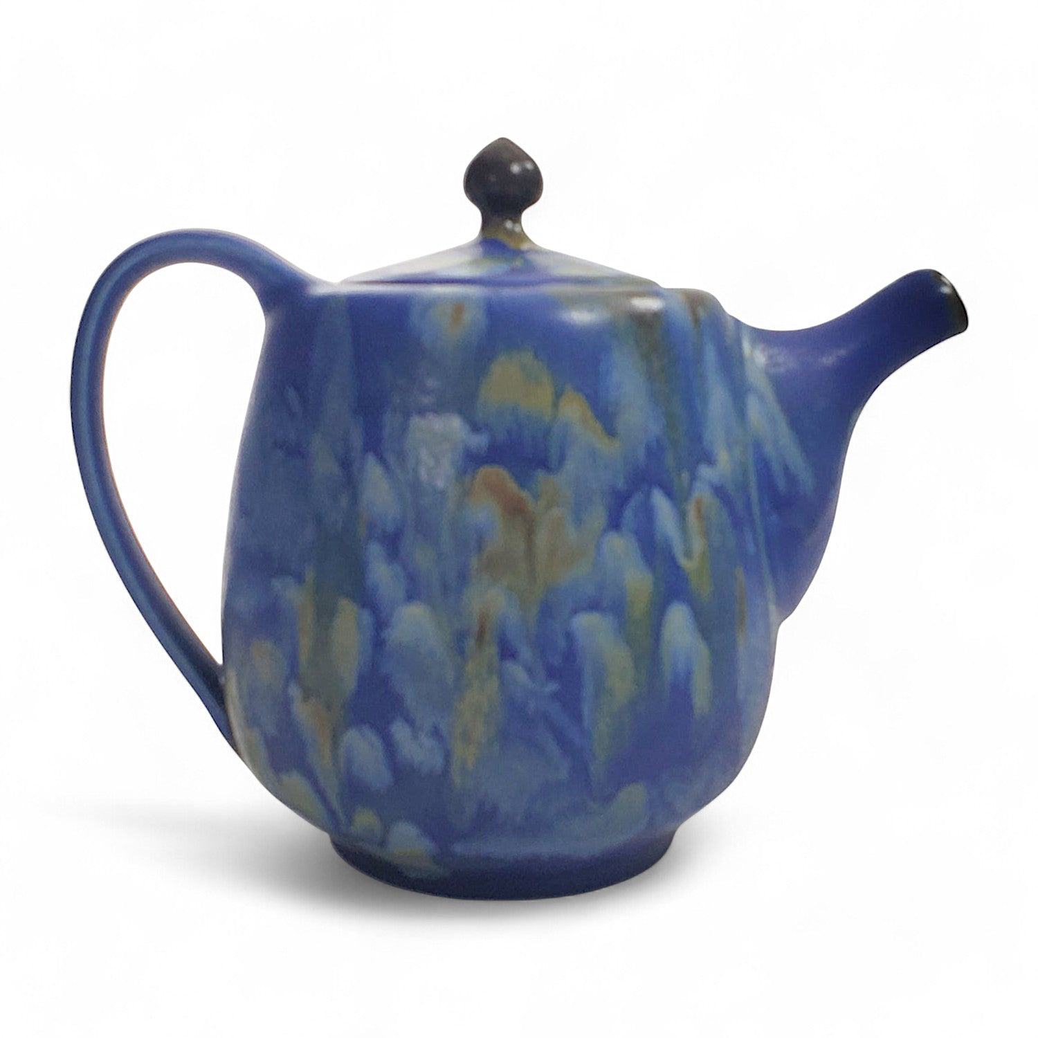 Porcelain Teapot - Blue