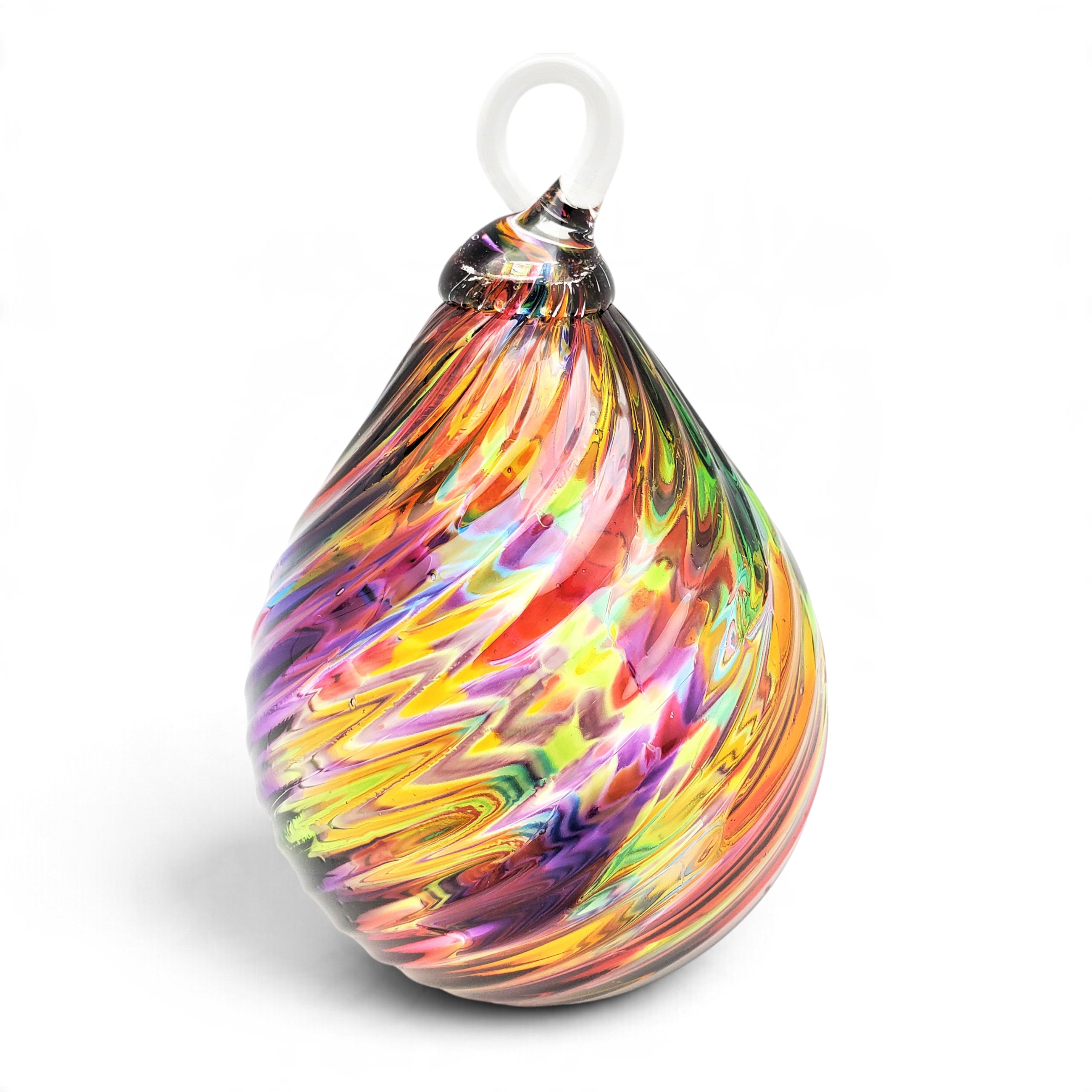 Rainbow Twist - Raindrop Ornament