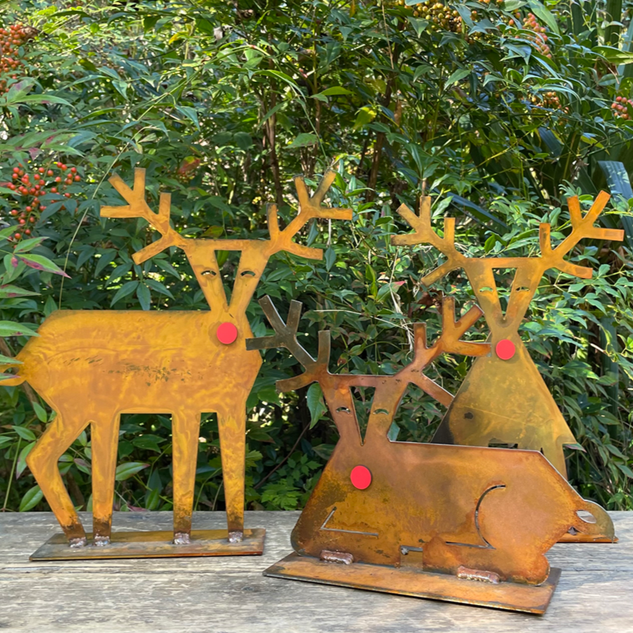 Reindeer Sculpture - Rudy